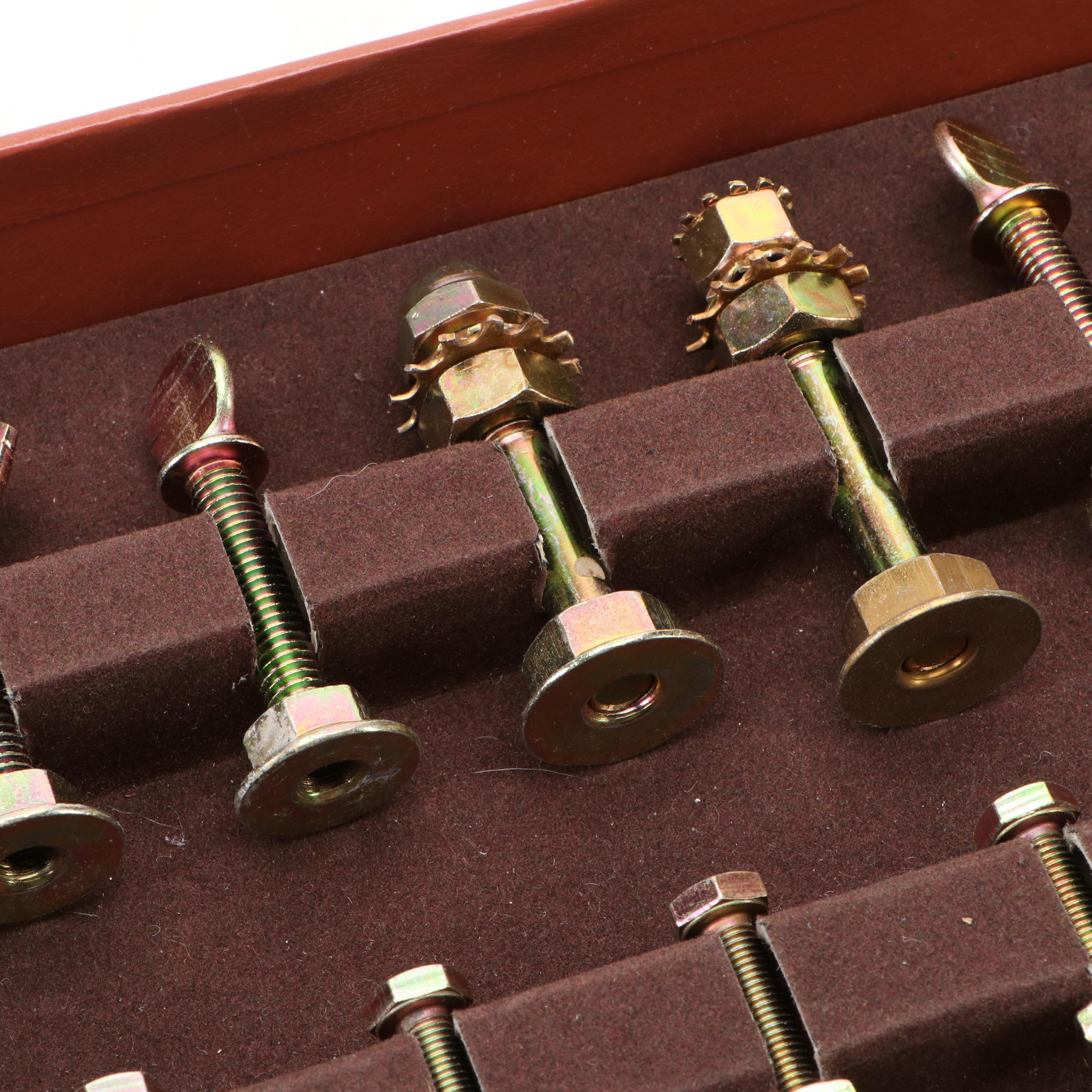 Murray Laufer Nuts and Bolts Chess Set with "Moves for Peace" Book