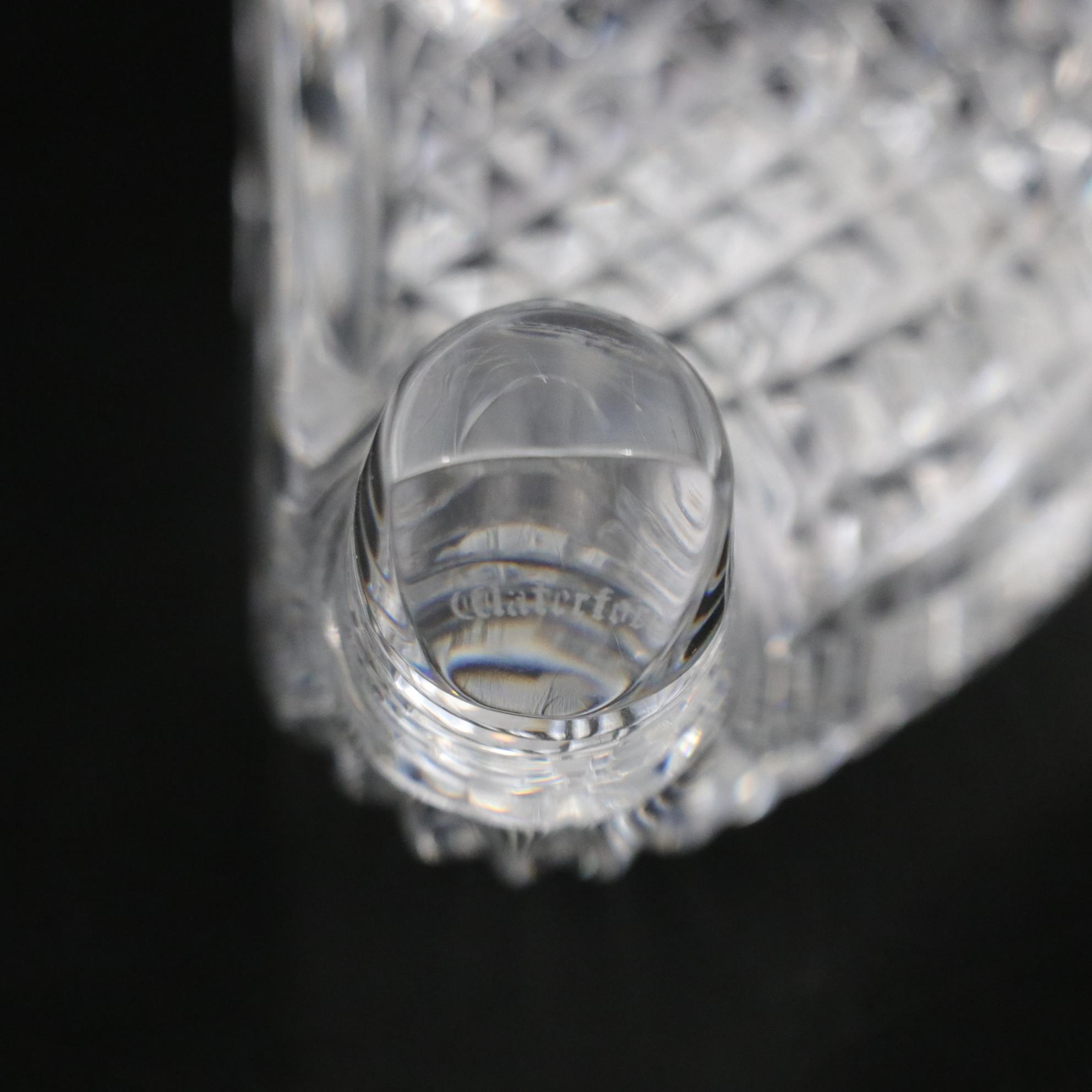Waterford Crystal Golf Club Paperweight with Orrefors Crystal Vase