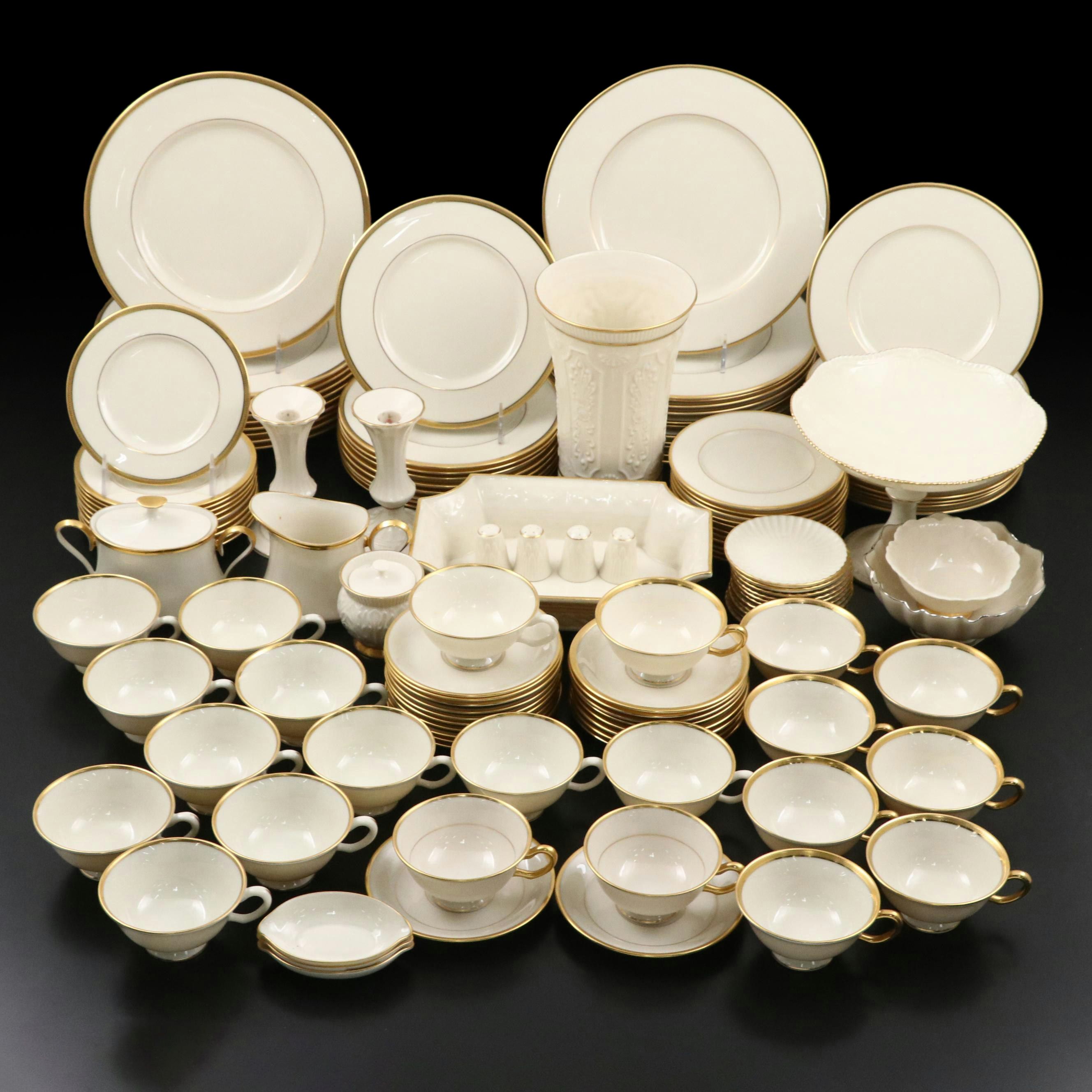 Lenox "Mansfield," "Versailles" and "Carlyle" Porcelain Tableware