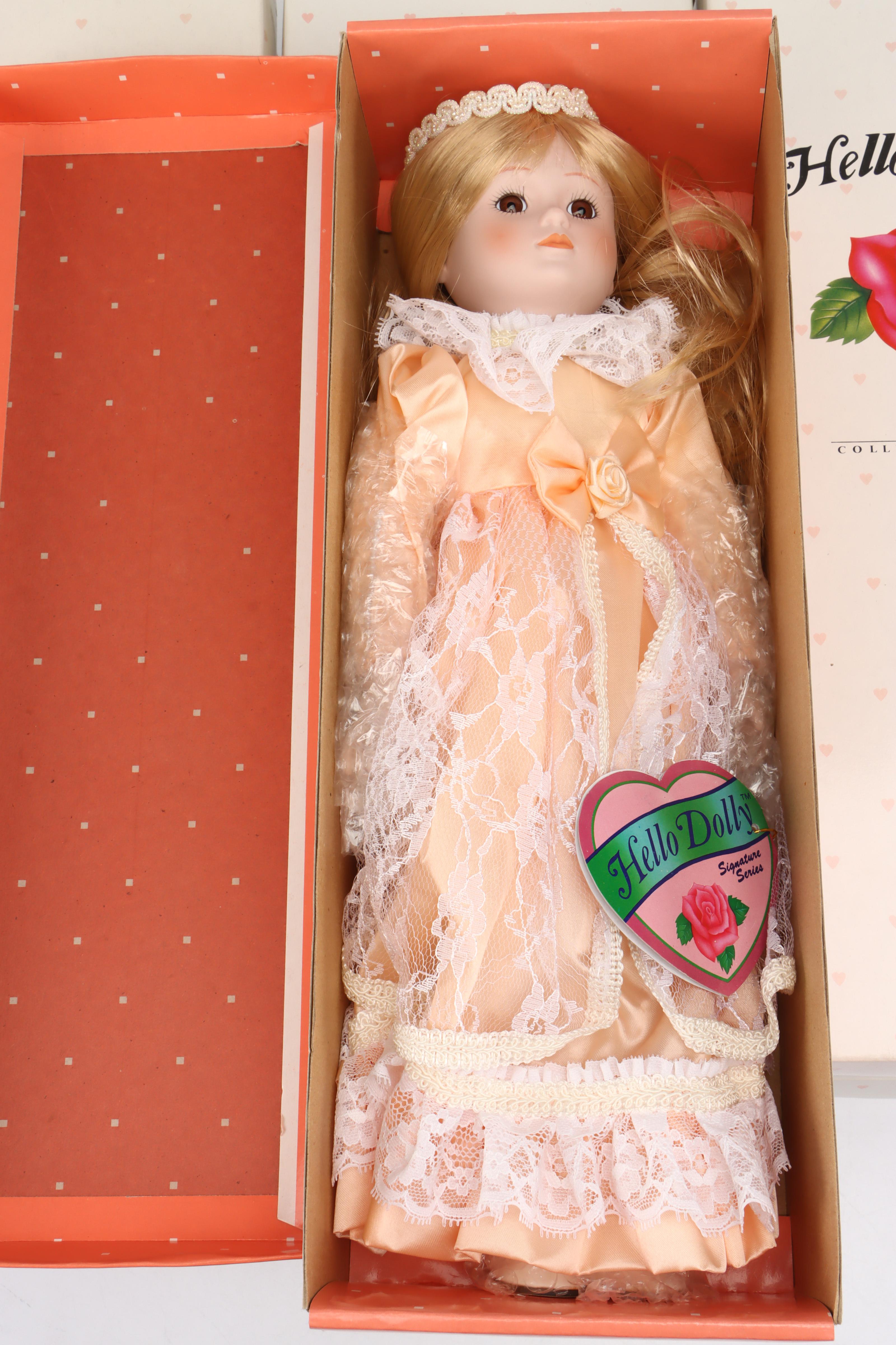 Albert E. Price "Demetria" and More Hello Dolly Collector Dolls