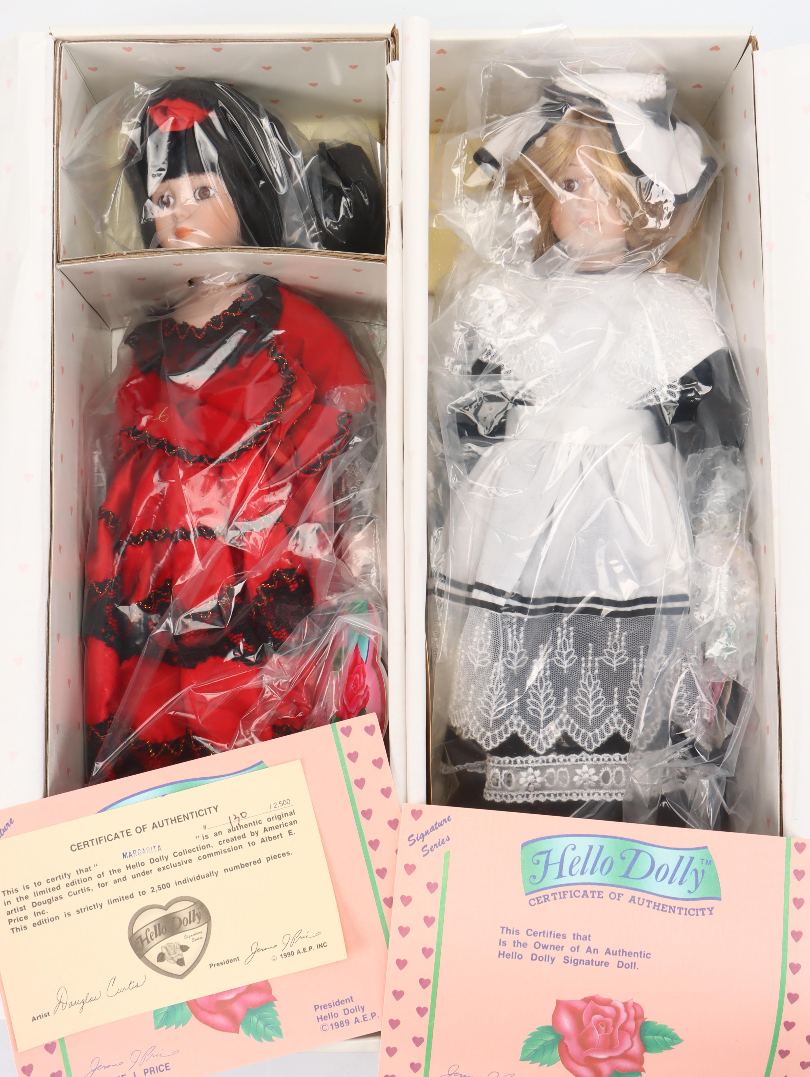 Albert E. Price "Demetria" and More Hello Dolly Collector Dolls