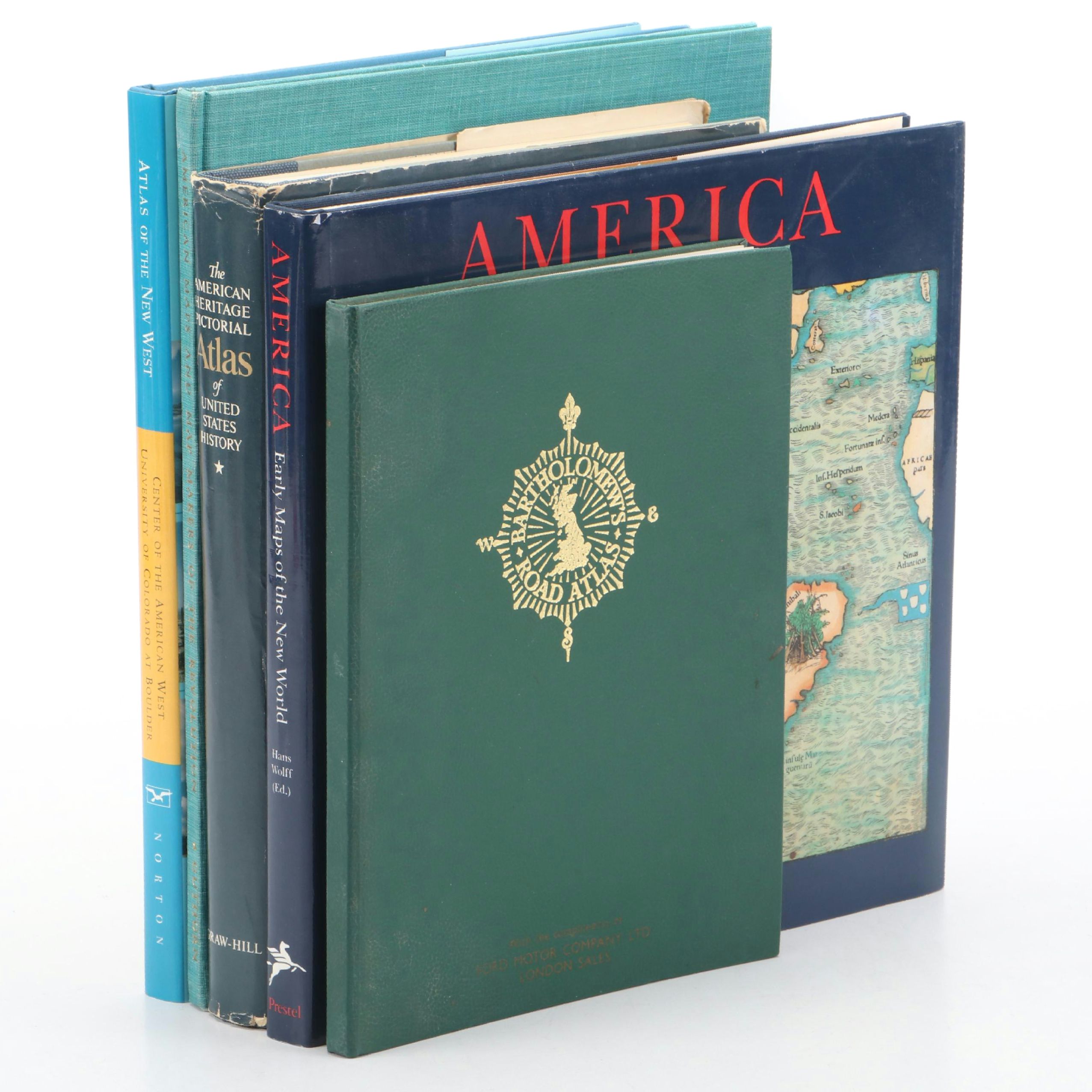 "America: Early Maps of the New World" by Wolff with More Atlases