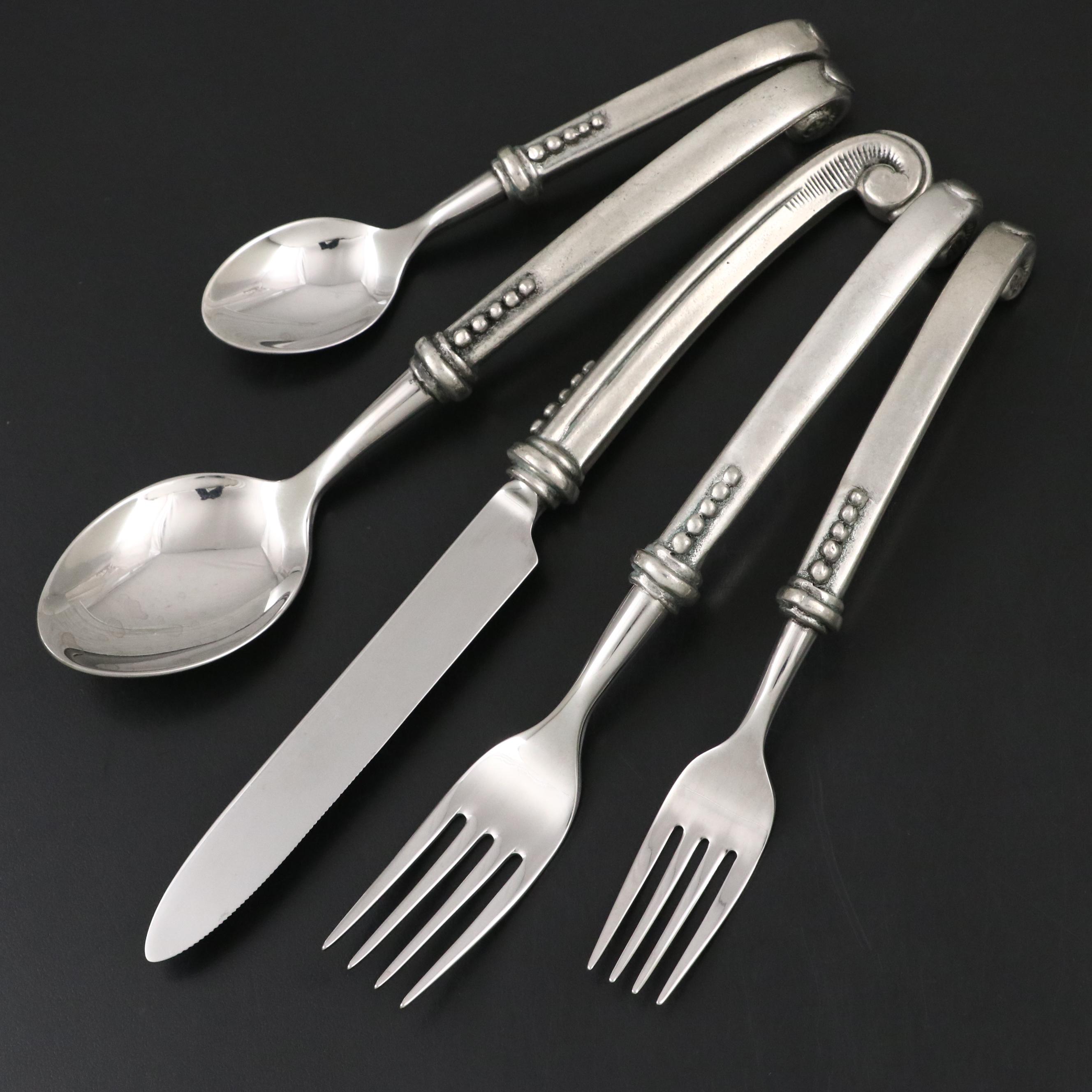 Arte Italica Pewter "Veronica" Flatware, 2007–2012