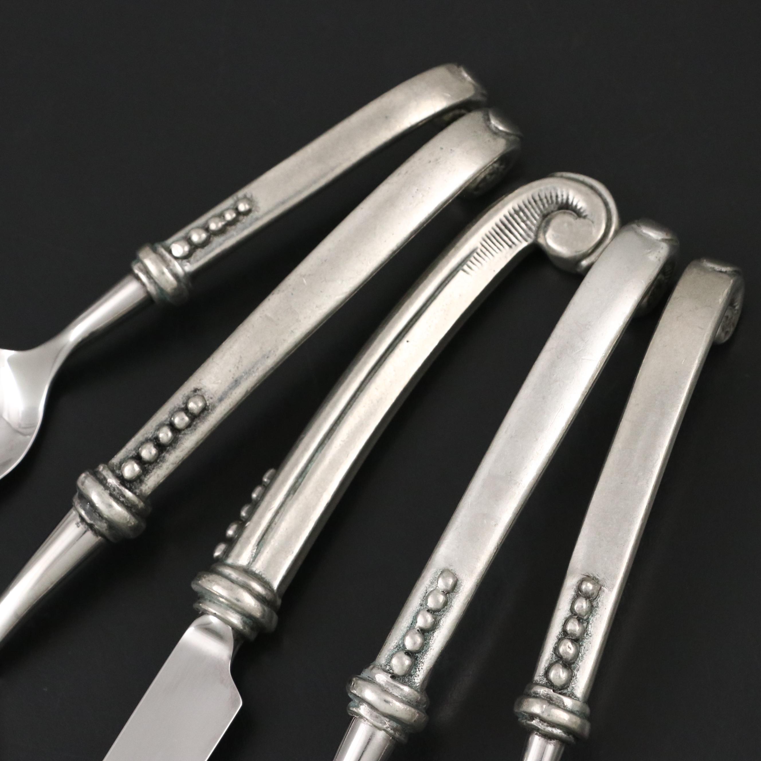 Arte Italica Pewter "Veronica" Flatware, 2007–2012