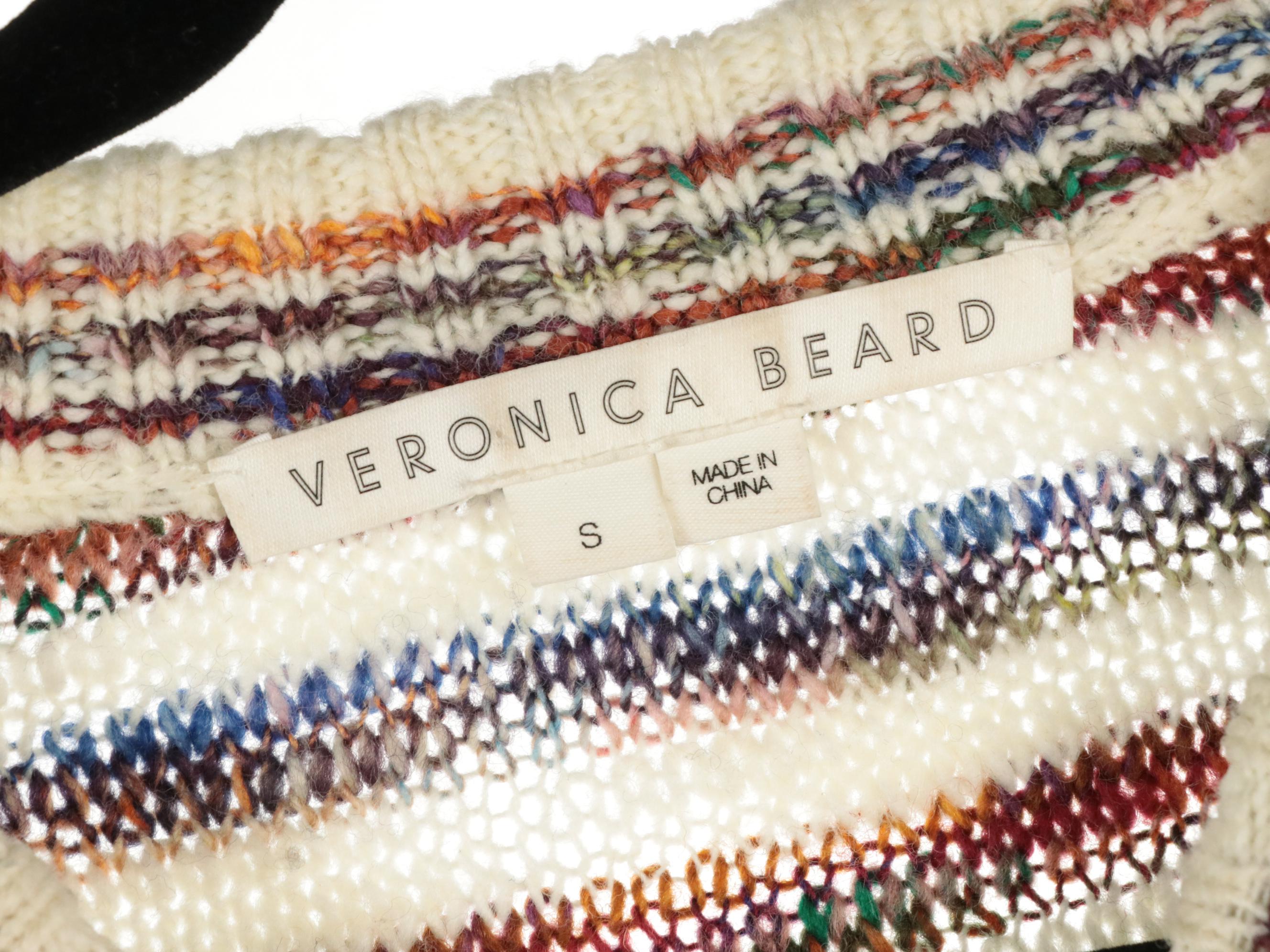 Veronica Beard Striped Wool Sweater, Pink Blouse and White Blazer & Other Jacket