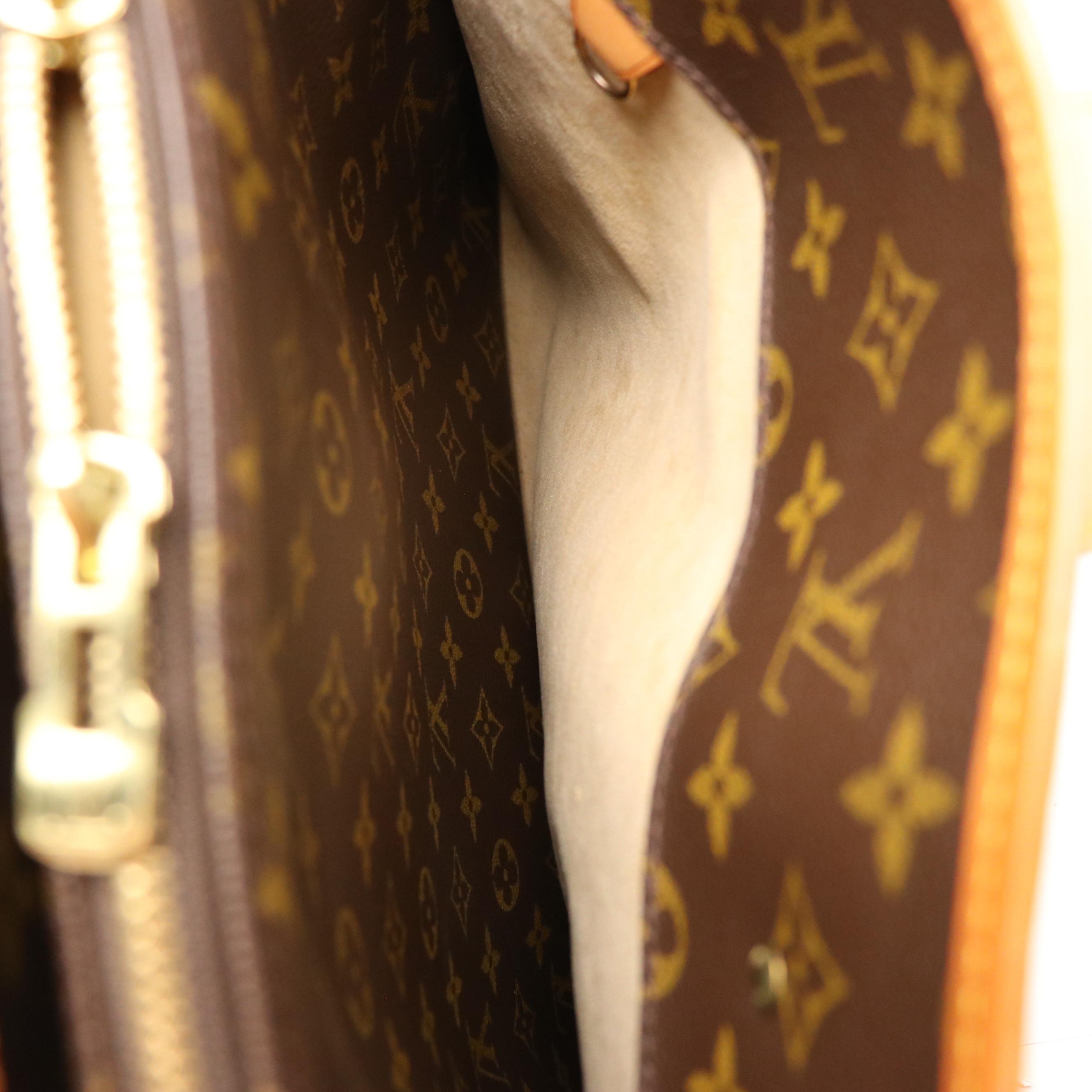 Louis Vuitton Rivoli Business Bag in Monogram Canvas and Vachetta Leather