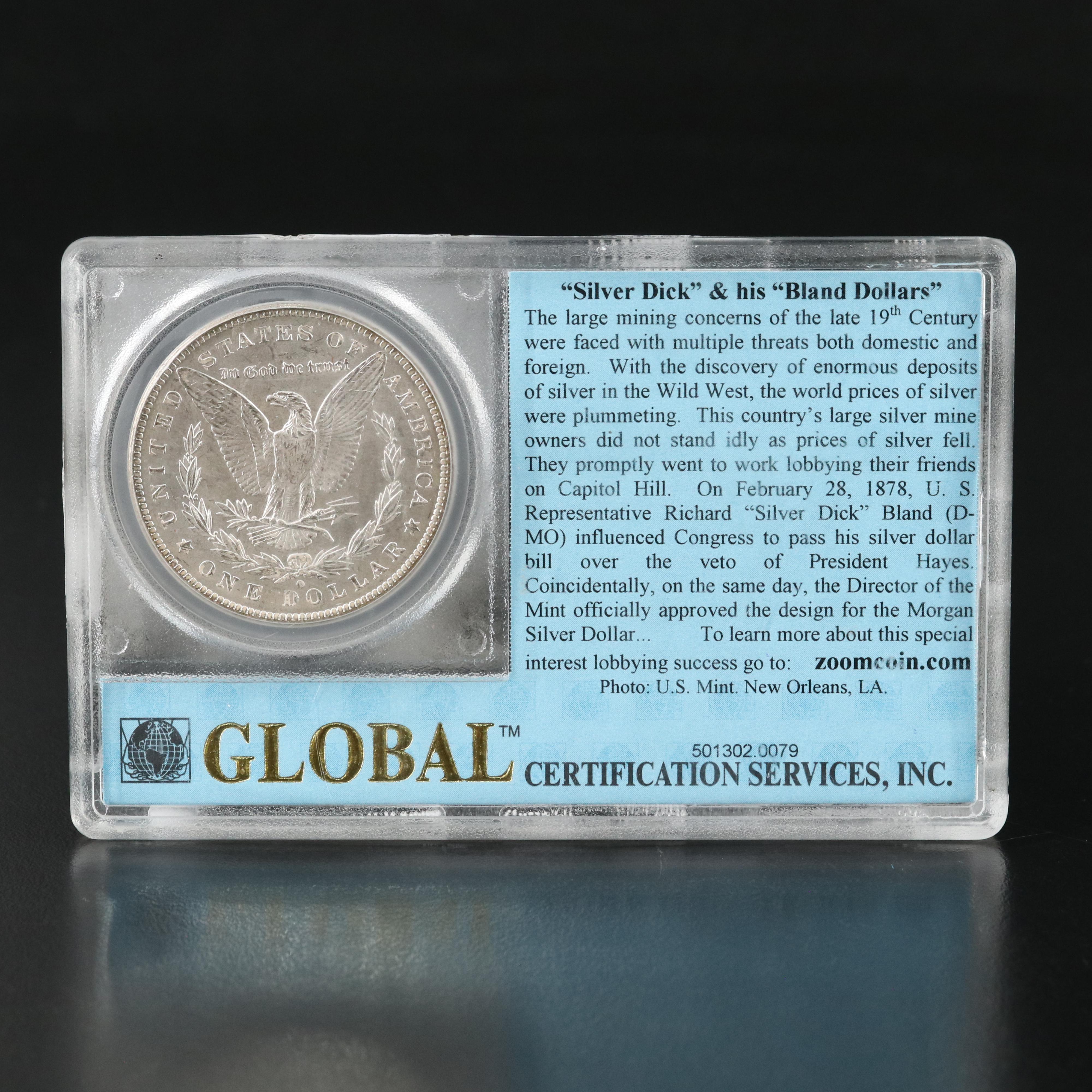 1883-O Morgan Silver Dollar