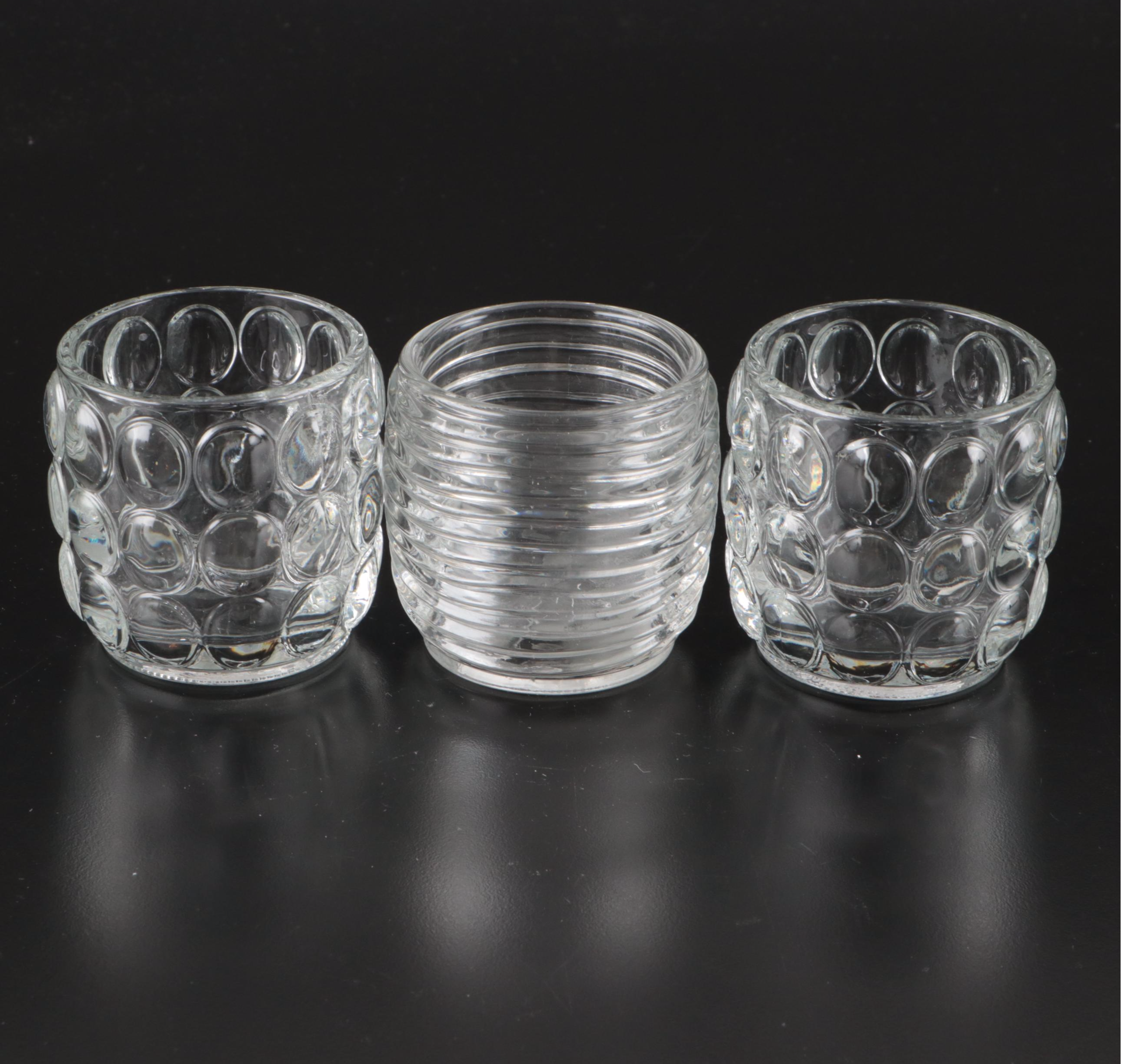 Anchor Hocking "Annapolis" Footed Tumbler with Other Drink and Tableware