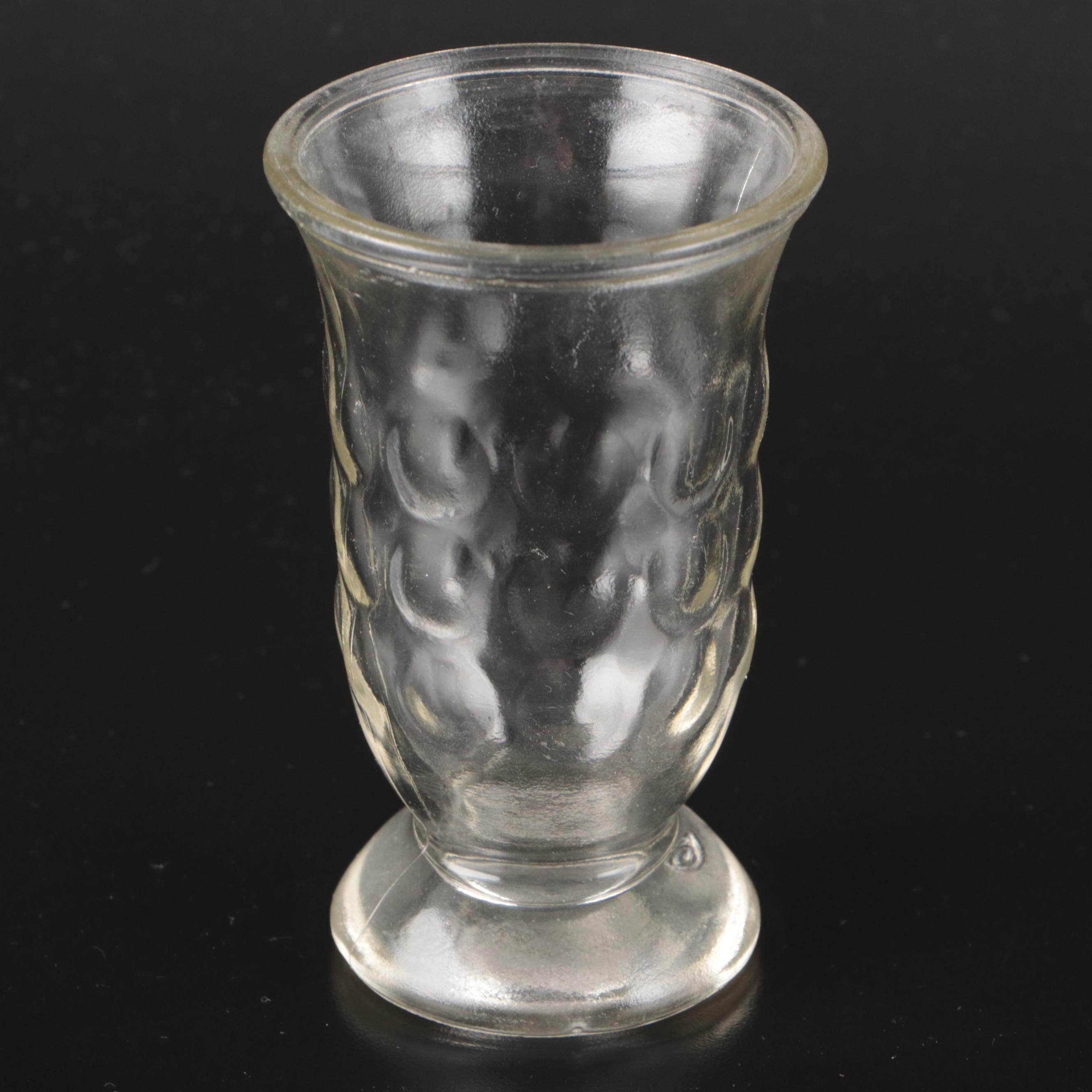 Anchor Hocking "Annapolis" Footed Tumbler with Other Drink and Tableware