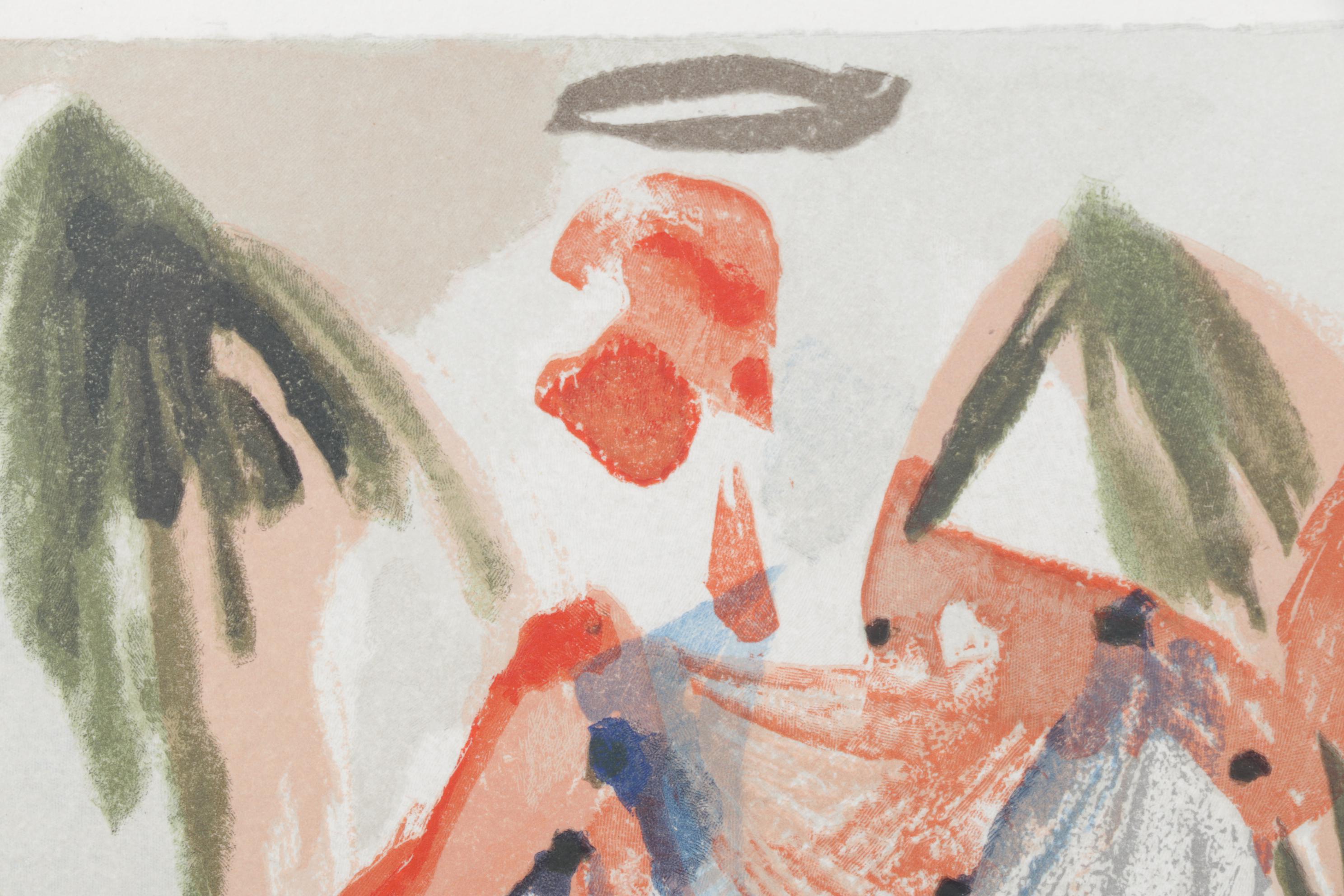 Salvador Dalí Wood Engraving "Le Confession de Dante," 1960-1964