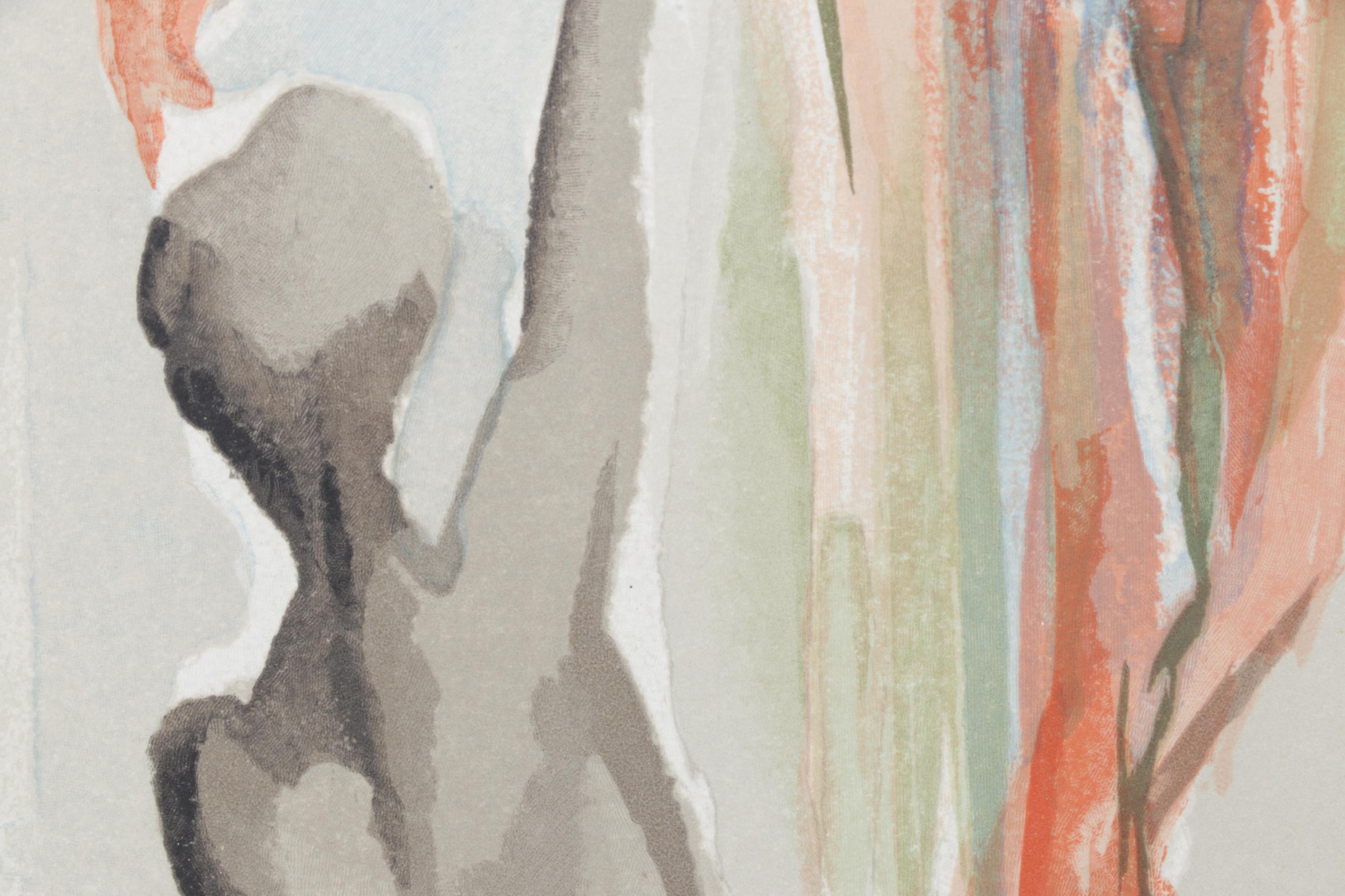 Salvador Dalí Wood Engraving "Le Confession de Dante," 1960-1964