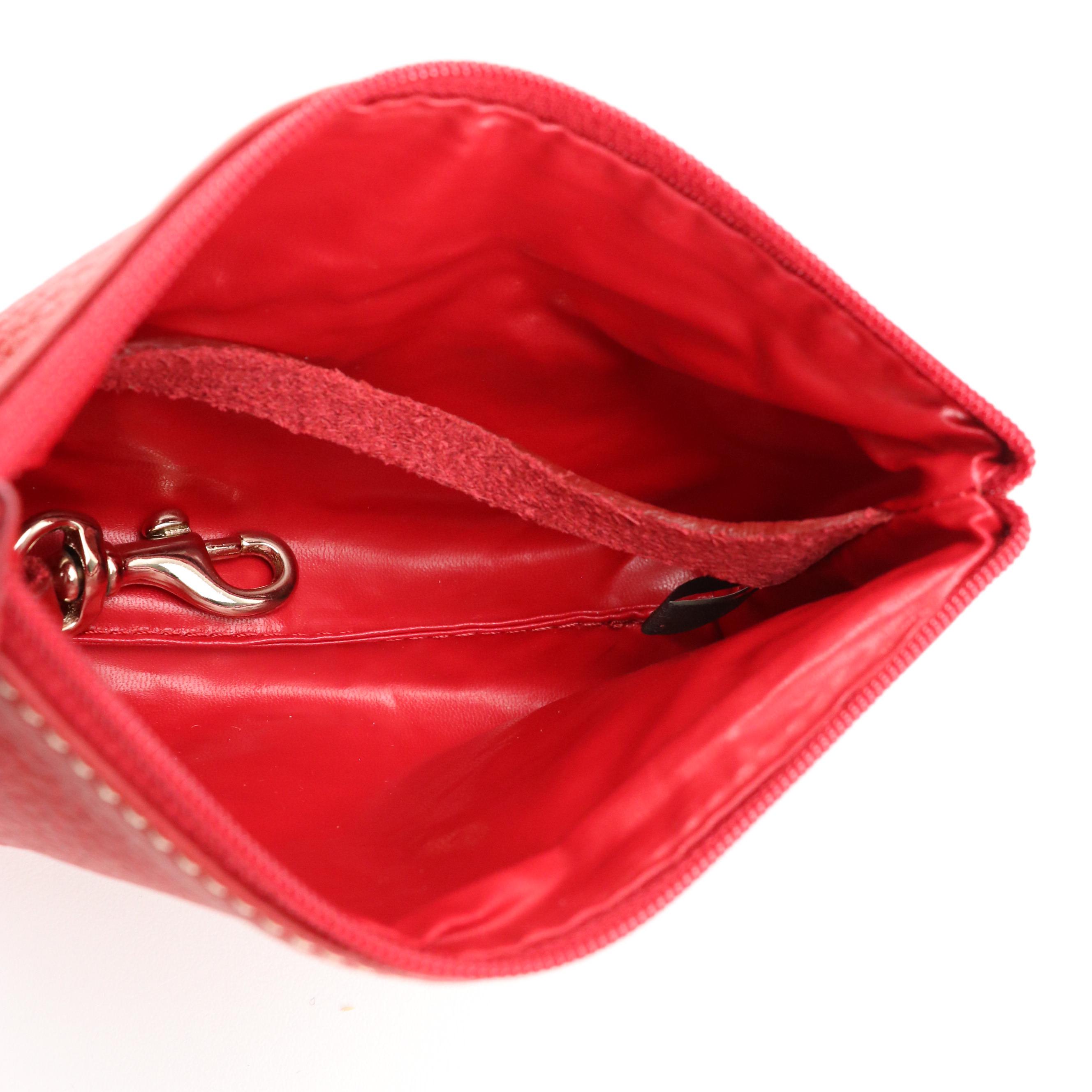 Dooney & Bourke Grain Leather 2-Way Bag, Zip Pouch, Barrel Bag & Coach Wristlet