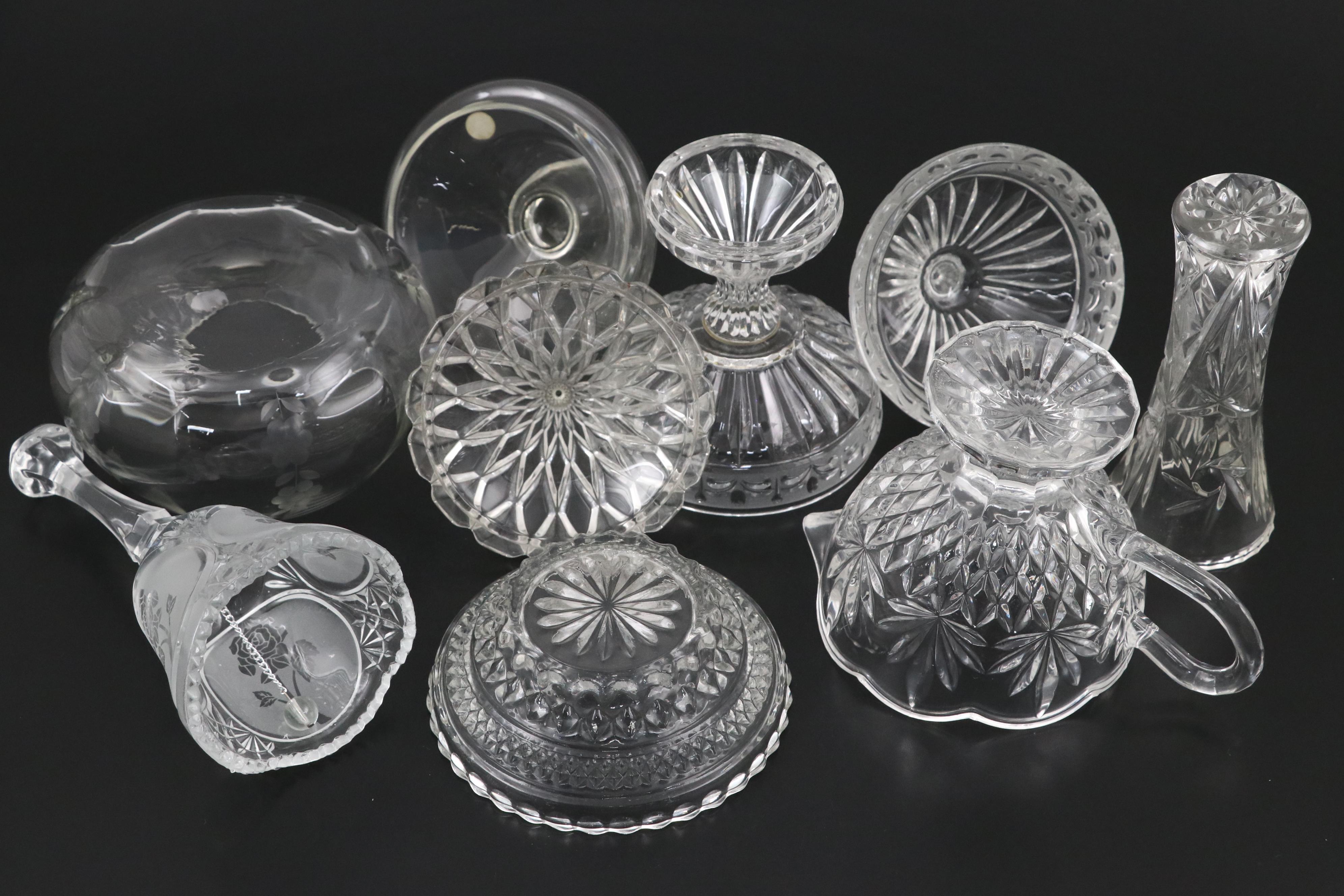 Waterford Crystal Votive, Mikasa Desk Clock, and More Glass and Crystal Décor