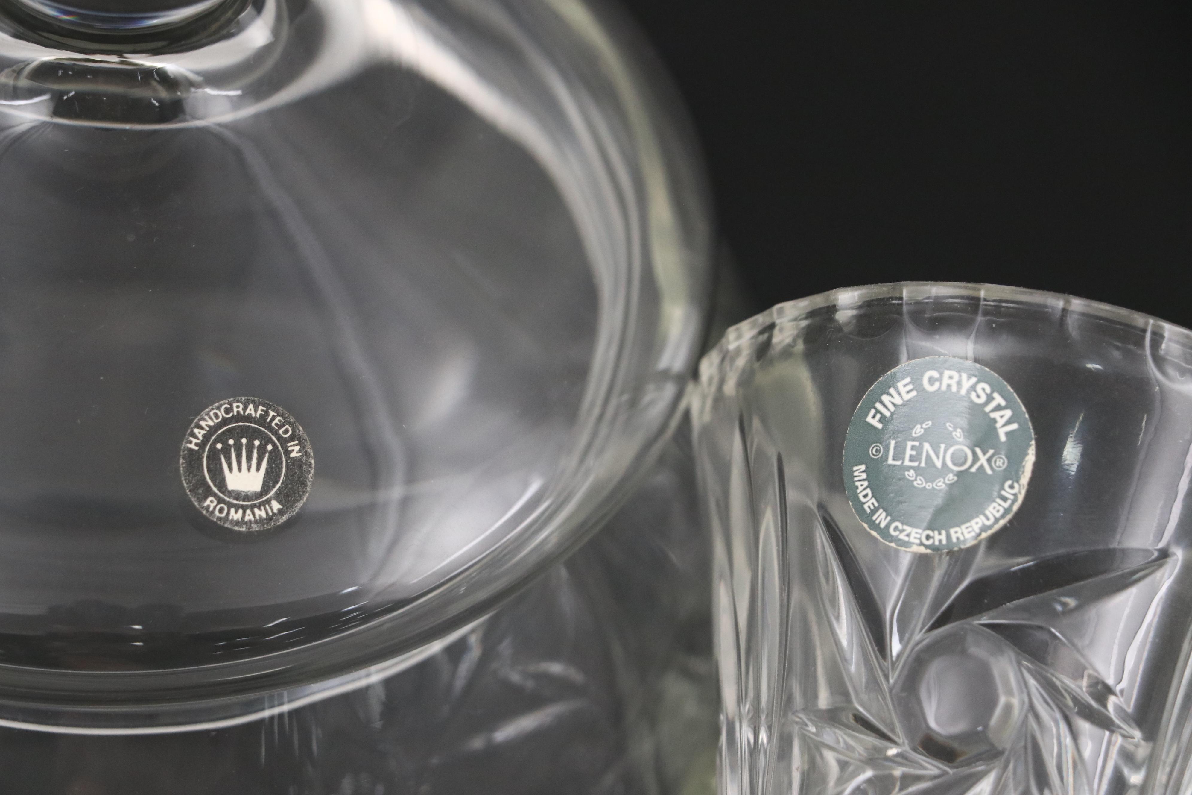 Waterford Crystal Votive, Mikasa Desk Clock, and More Glass and Crystal Décor