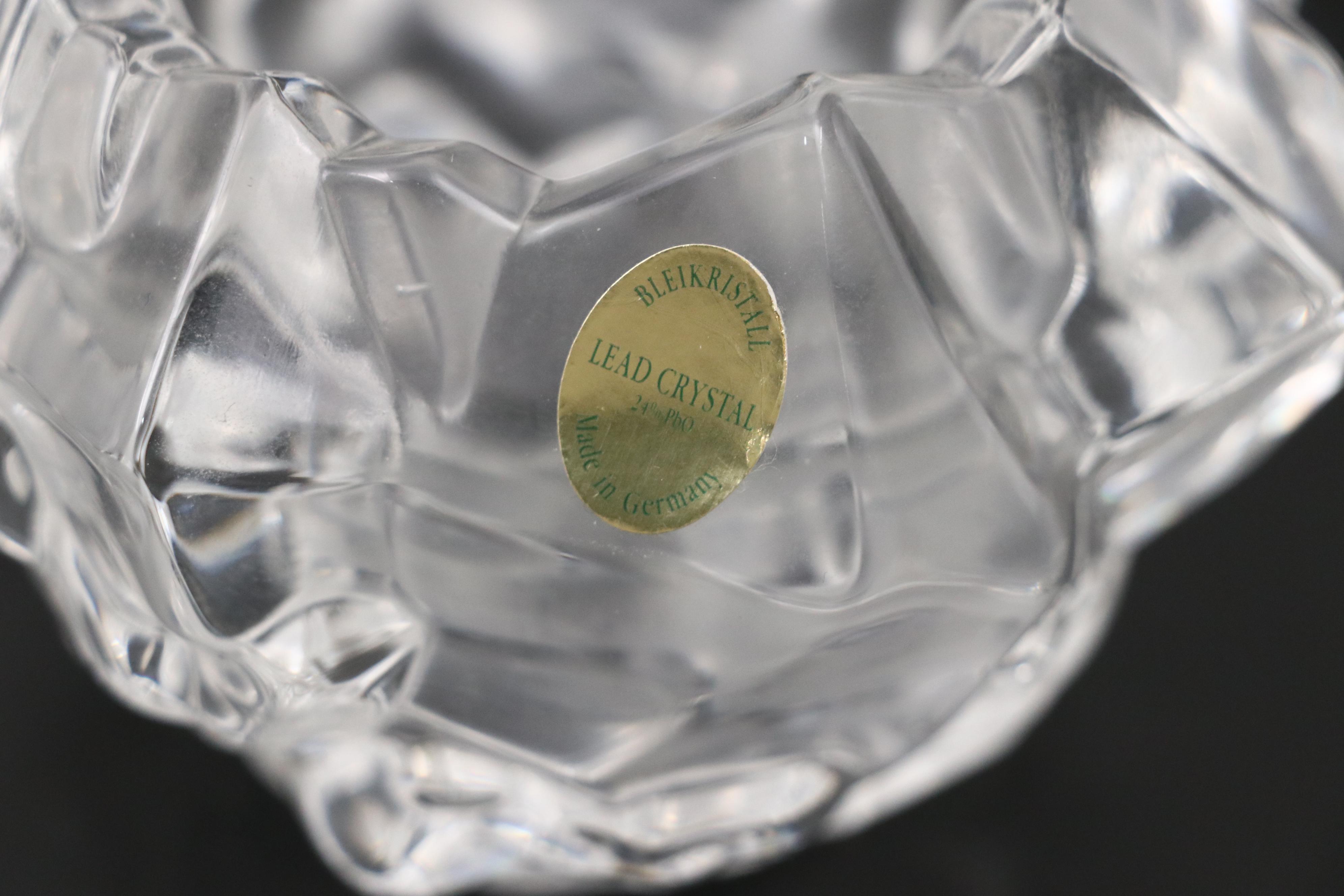 Waterford Crystal Votive, Mikasa Desk Clock, and More Glass and Crystal Décor