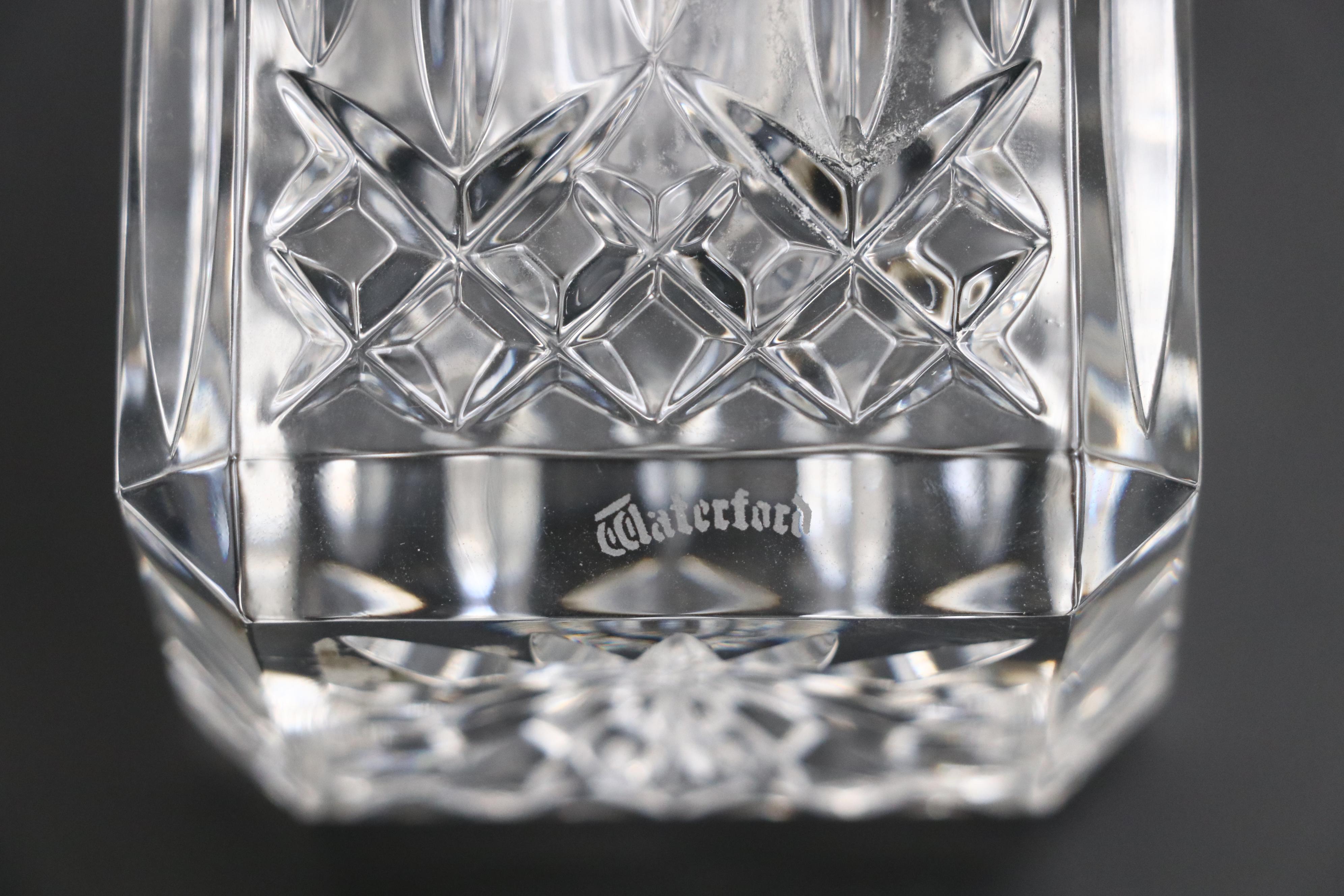 Waterford Crystal Votive, Mikasa Desk Clock, and More Glass and Crystal Décor