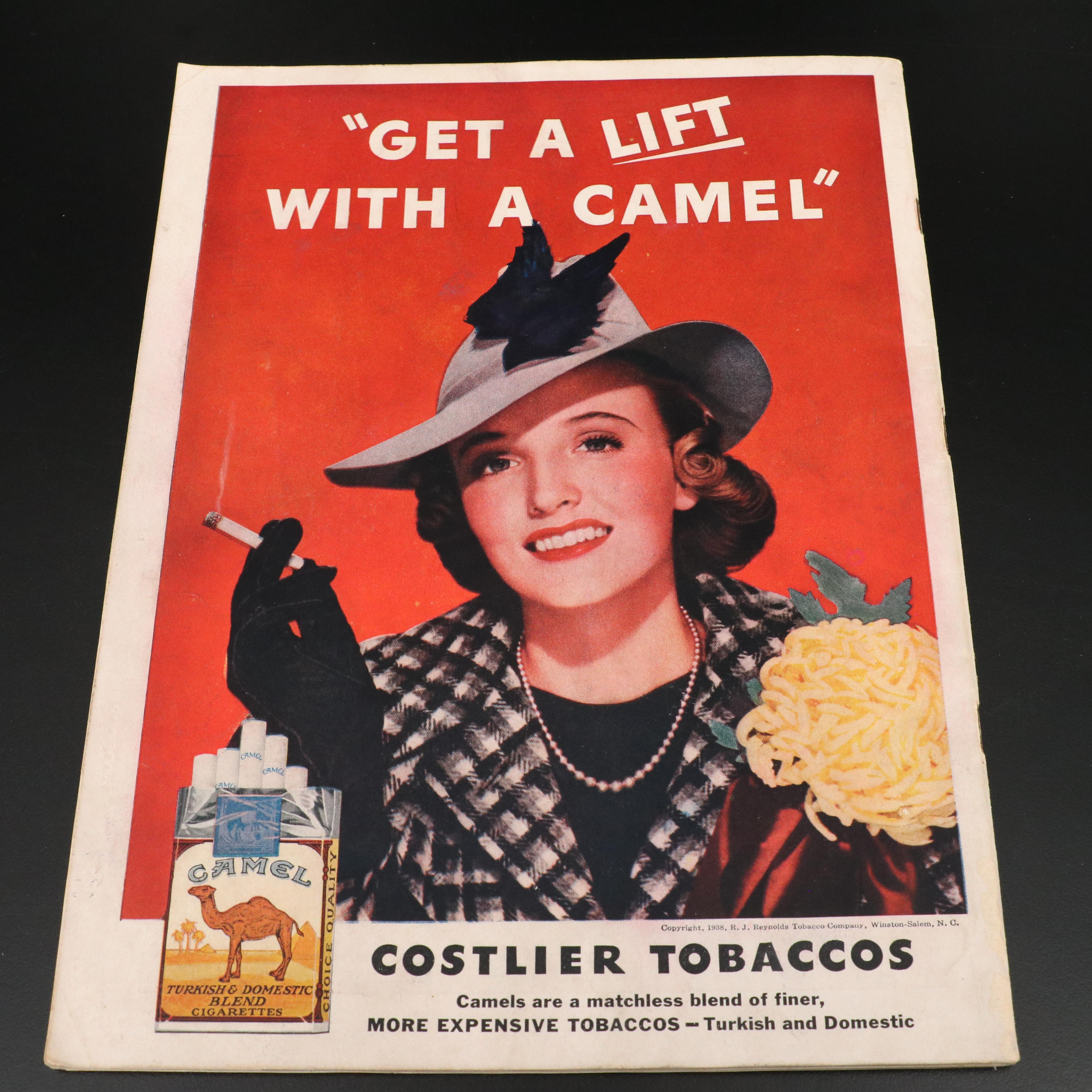 1938 Ohio State vs. Southern California Football Program