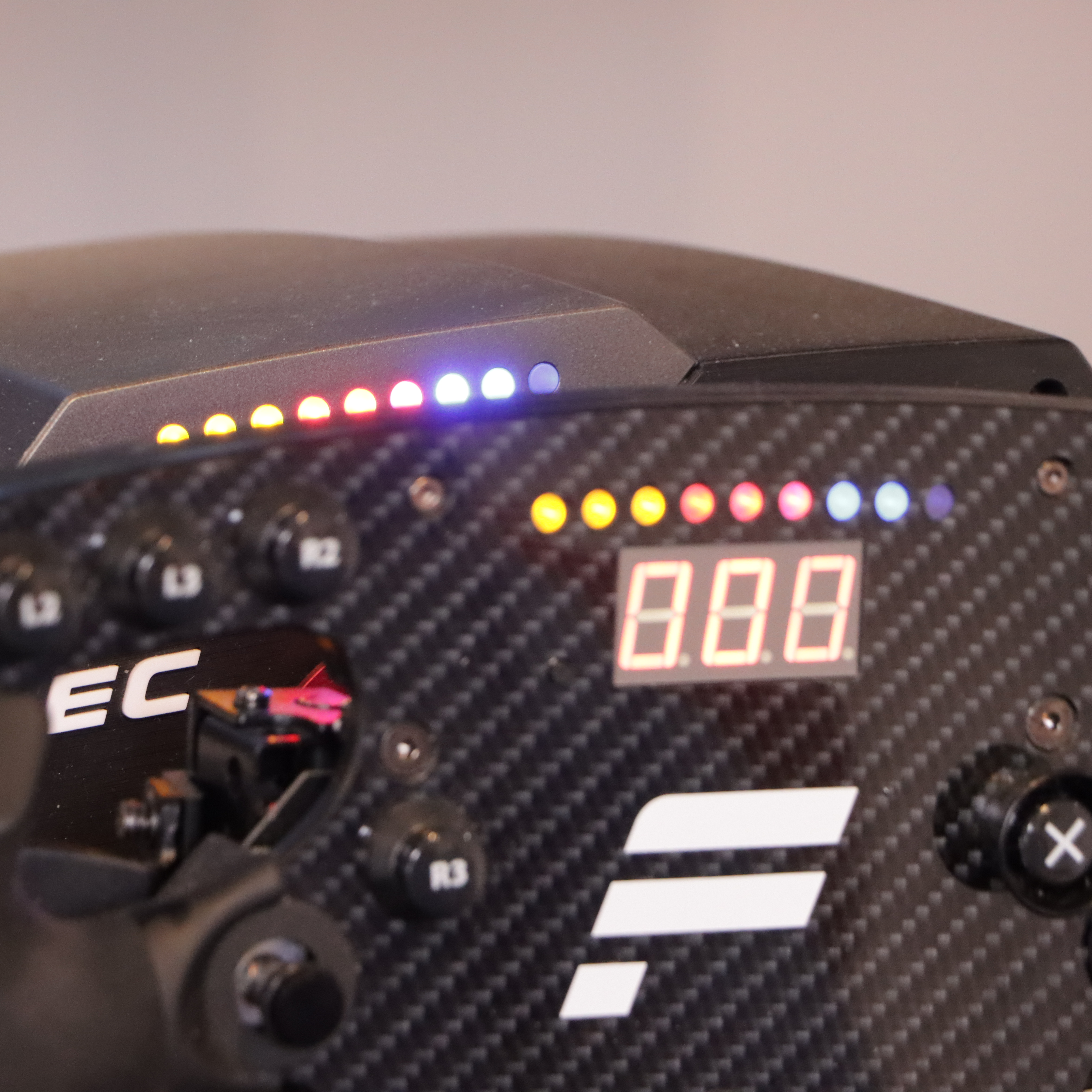 Formula 1 Racing Setup with PlayStation 5, RSeat RS1 and Fanatec CSL Elite Wheel