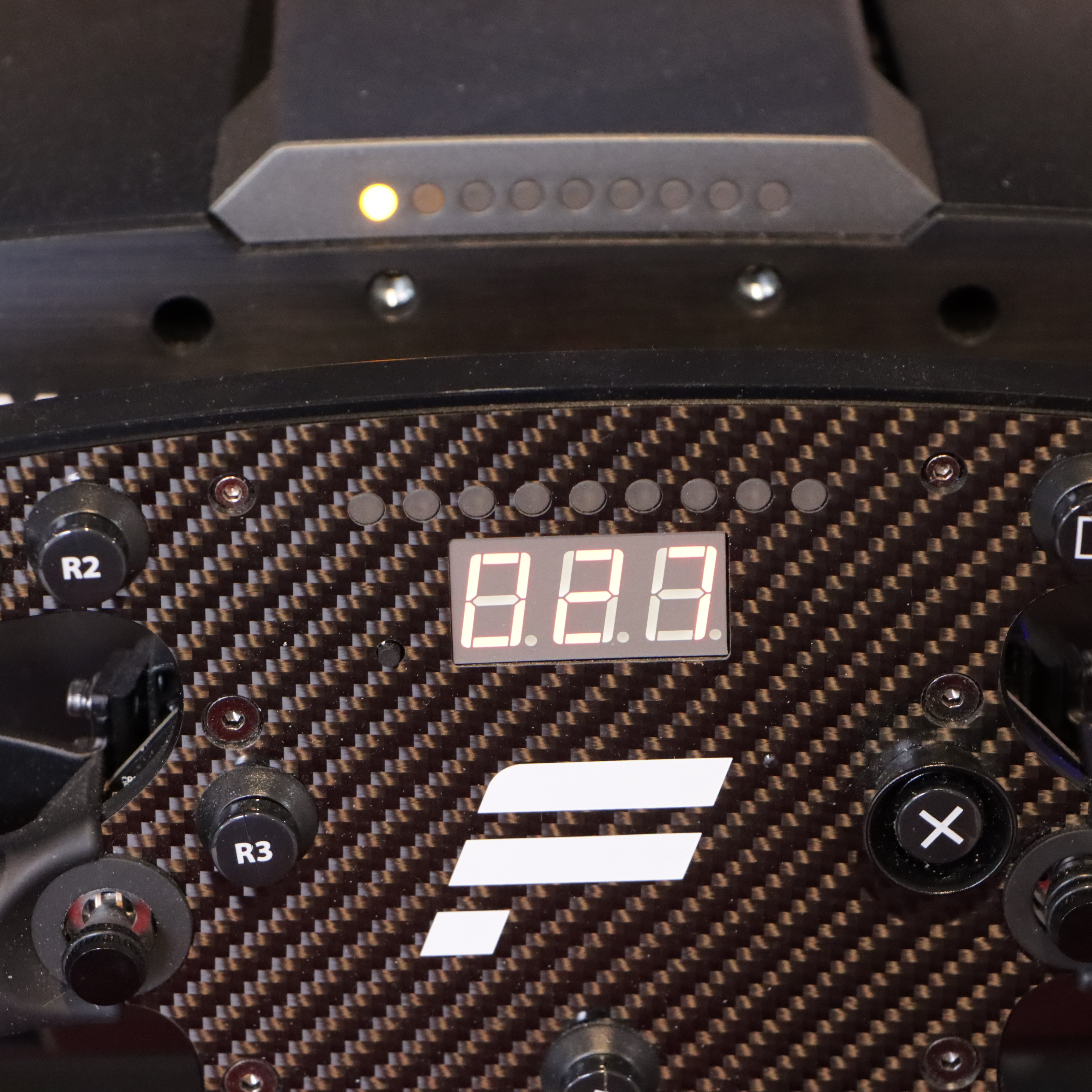 Formula 1 Racing Setup with PlayStation 5, RSeat RS1 and Fanatec CSL Elite Wheel