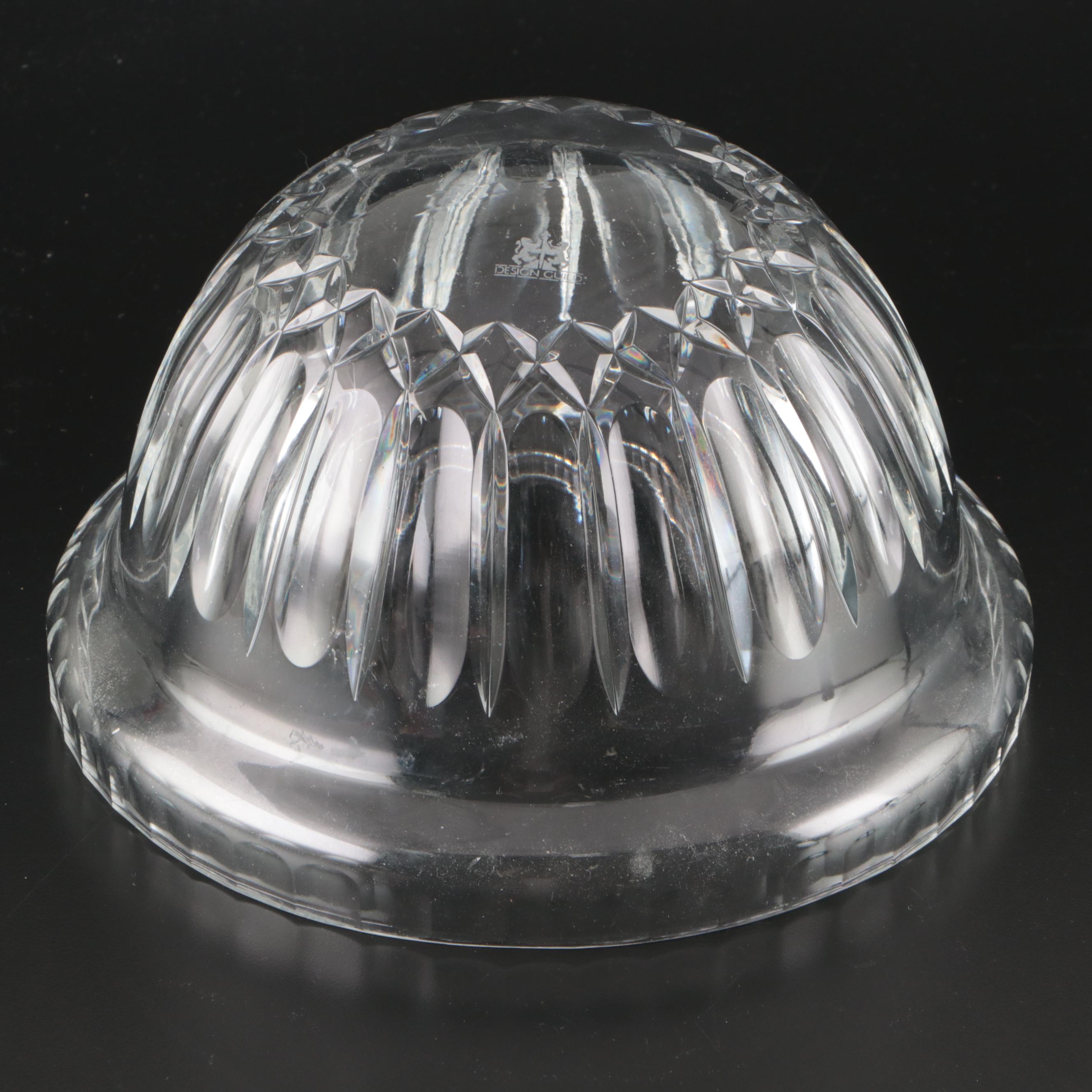 Design Guild Crystal Ice and Champagne Buckets with Metal Stands