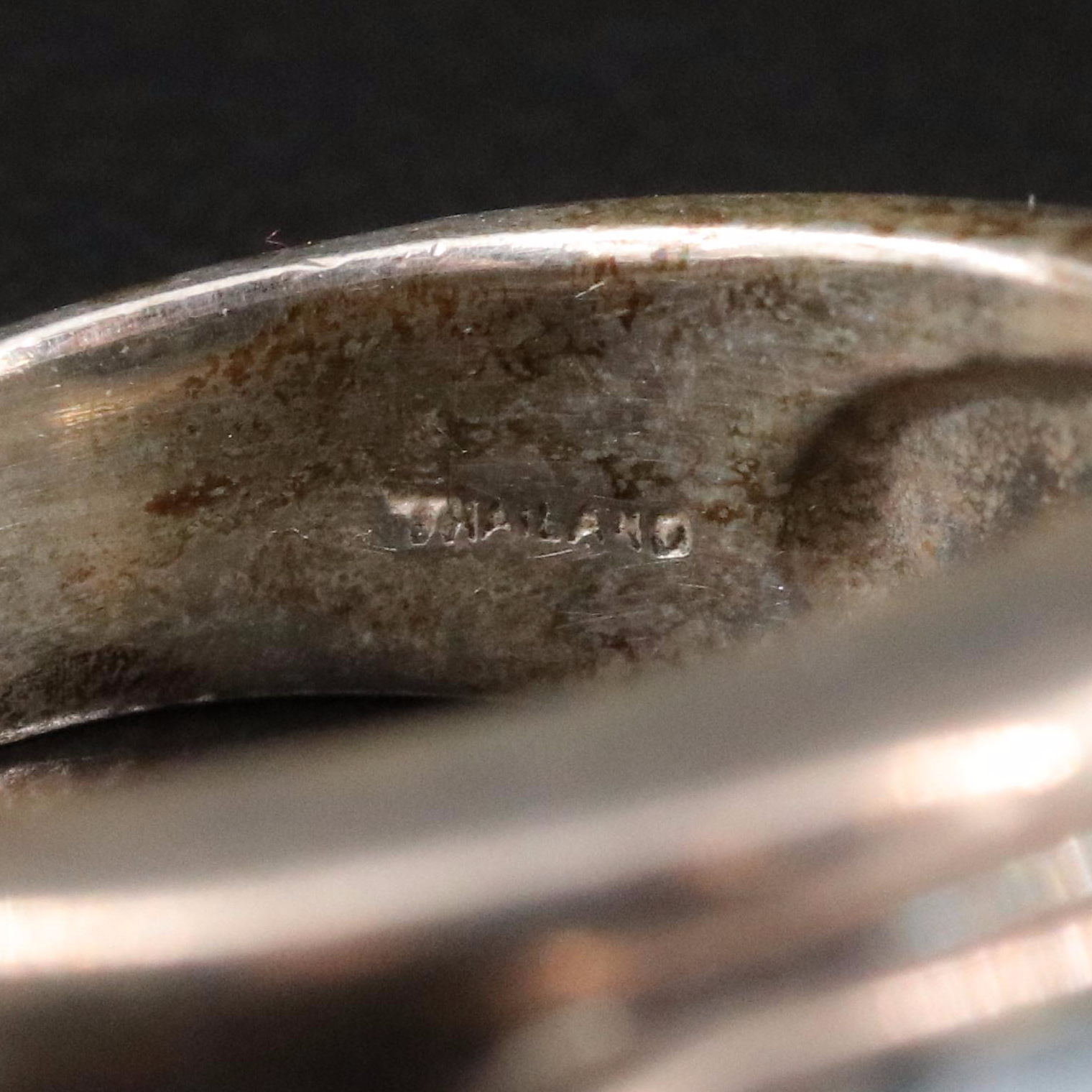 Sterling Hematite Ring