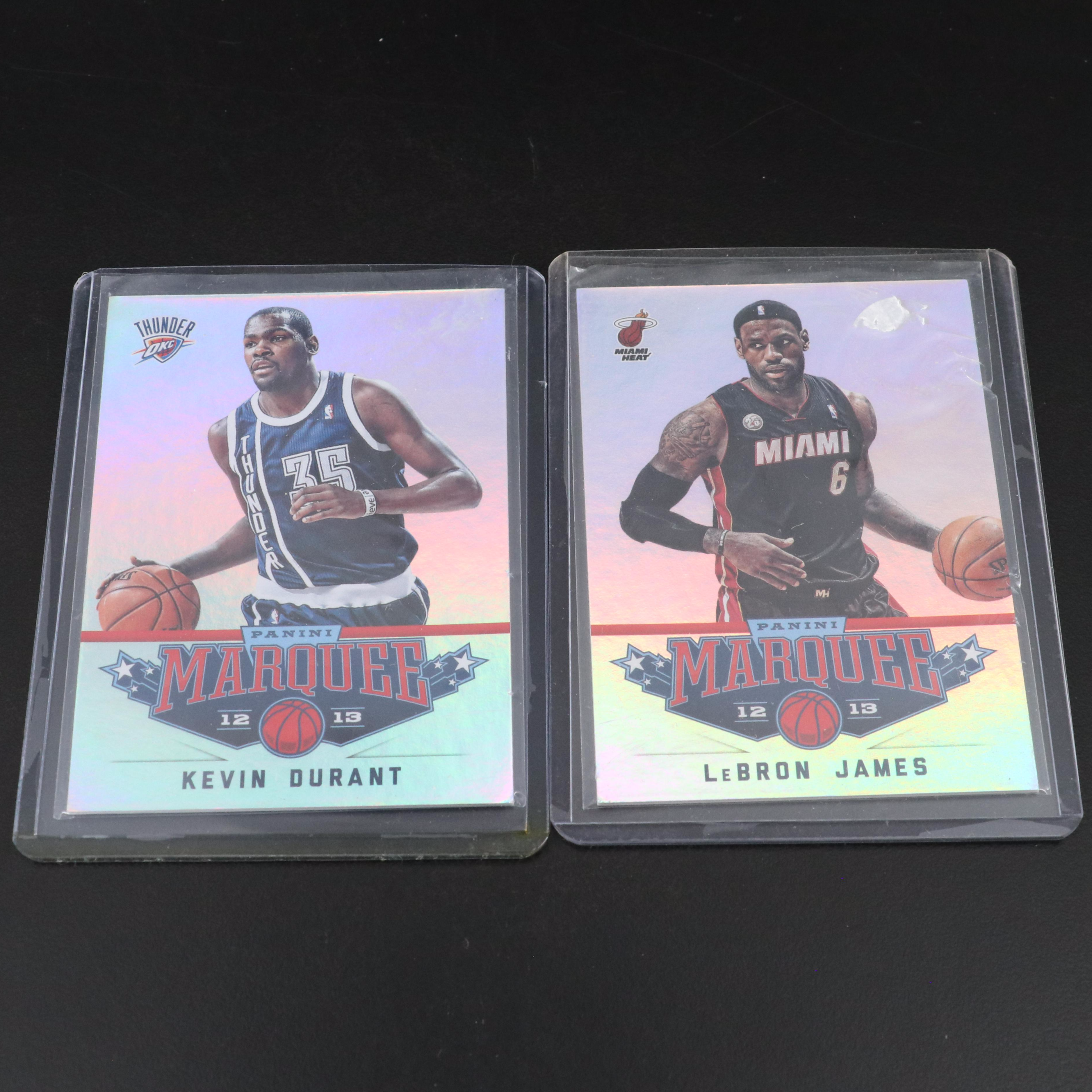 LeBron James and Kevin Durant Basketball Cards Featuring Slabbed Rookie and More