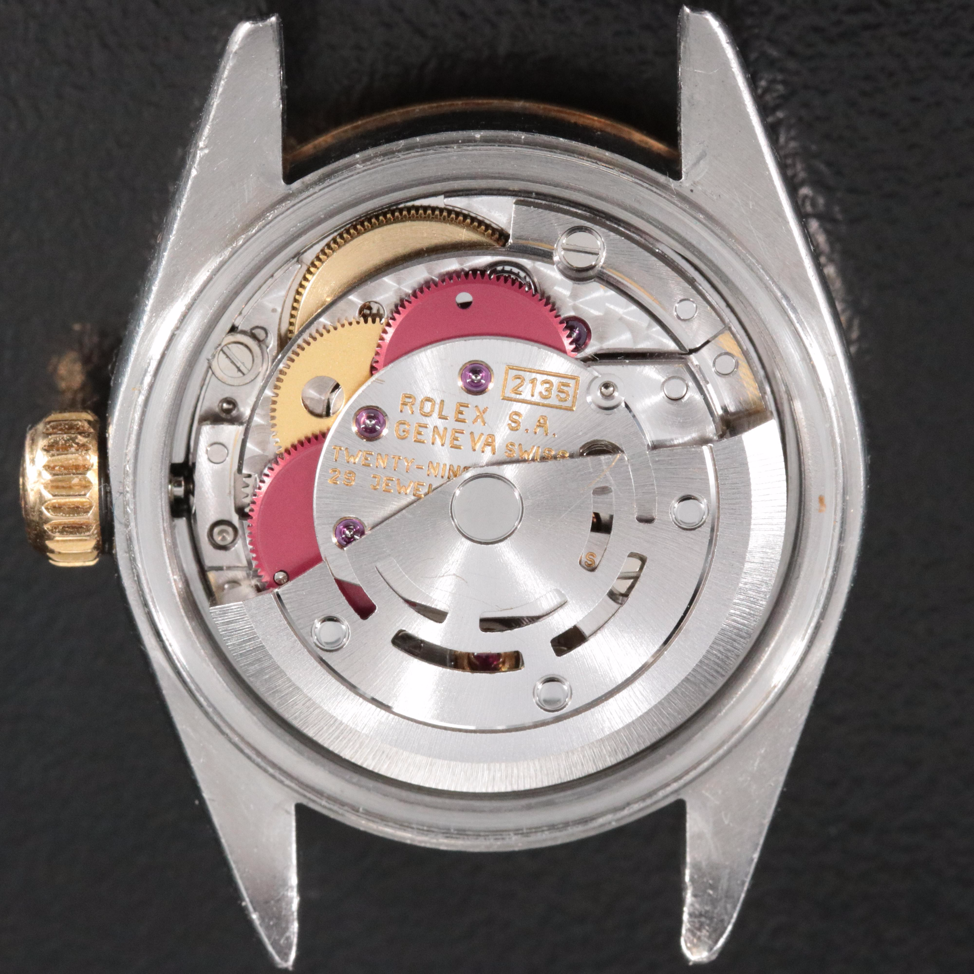 1997-1998 Rolex Factory Diamond Blue Dial Datejust Watch