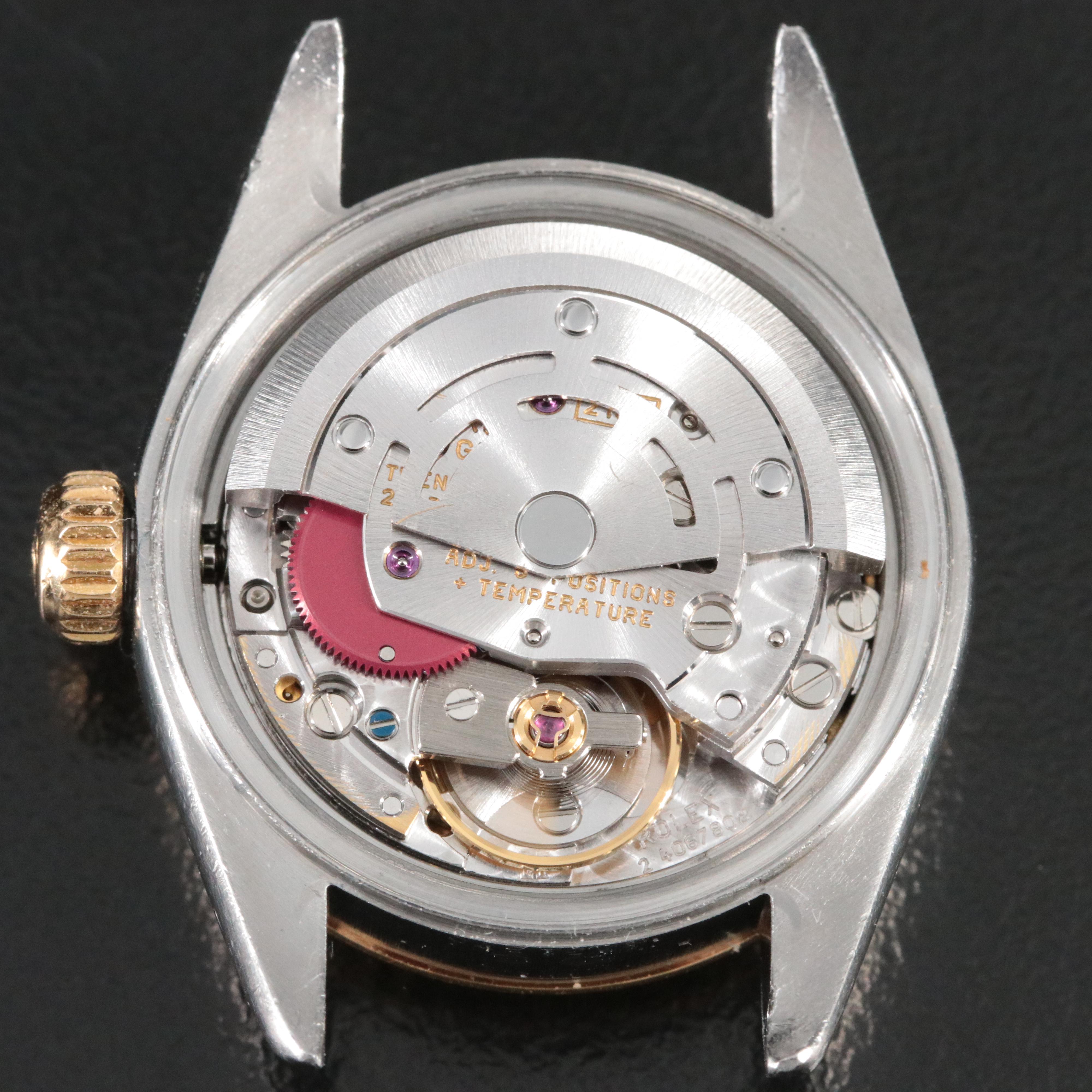 1997-1998 Rolex Factory Diamond Blue Dial Datejust Watch