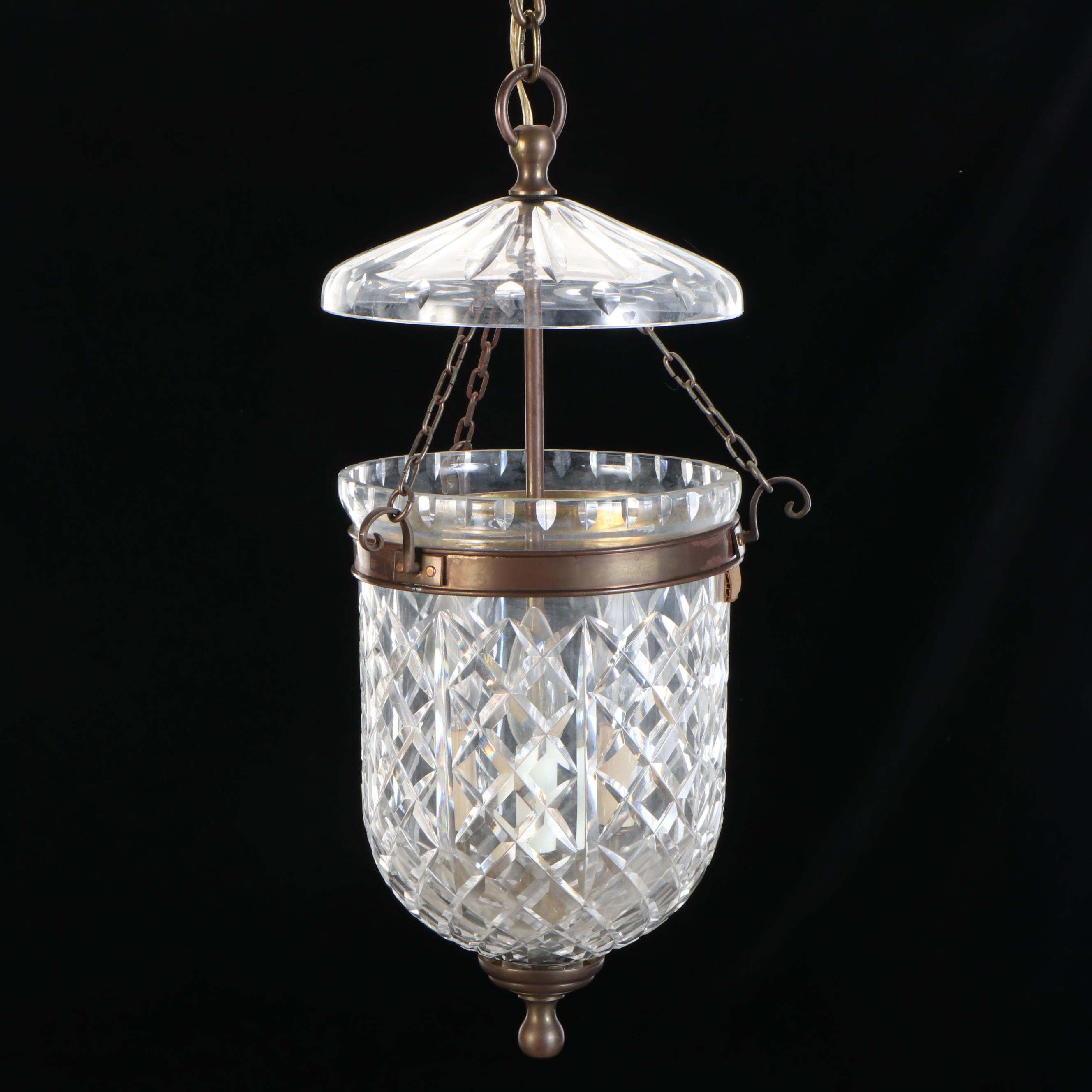 Waterford Crystal Bell Jar Chandelier