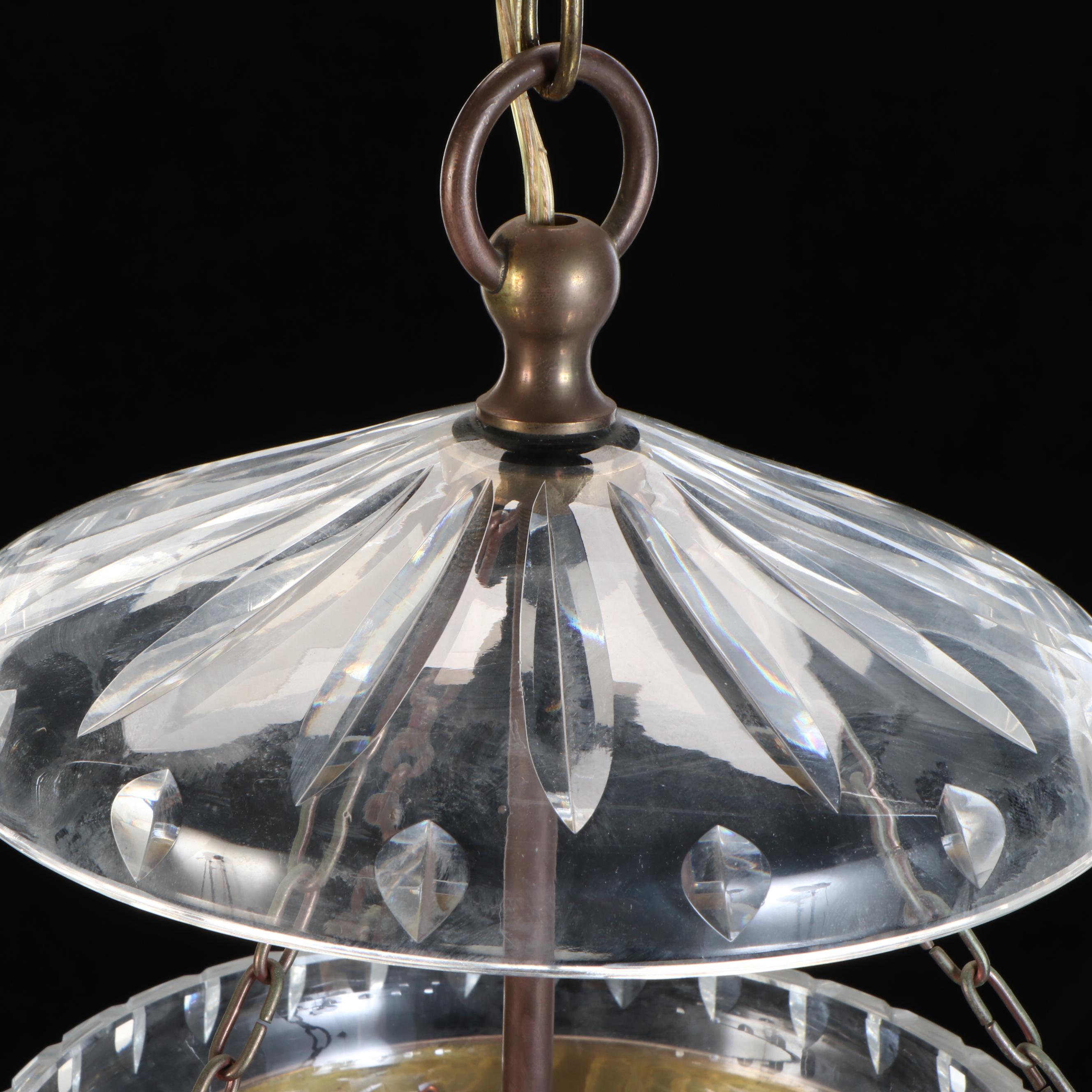 Waterford Crystal Bell Jar Chandelier