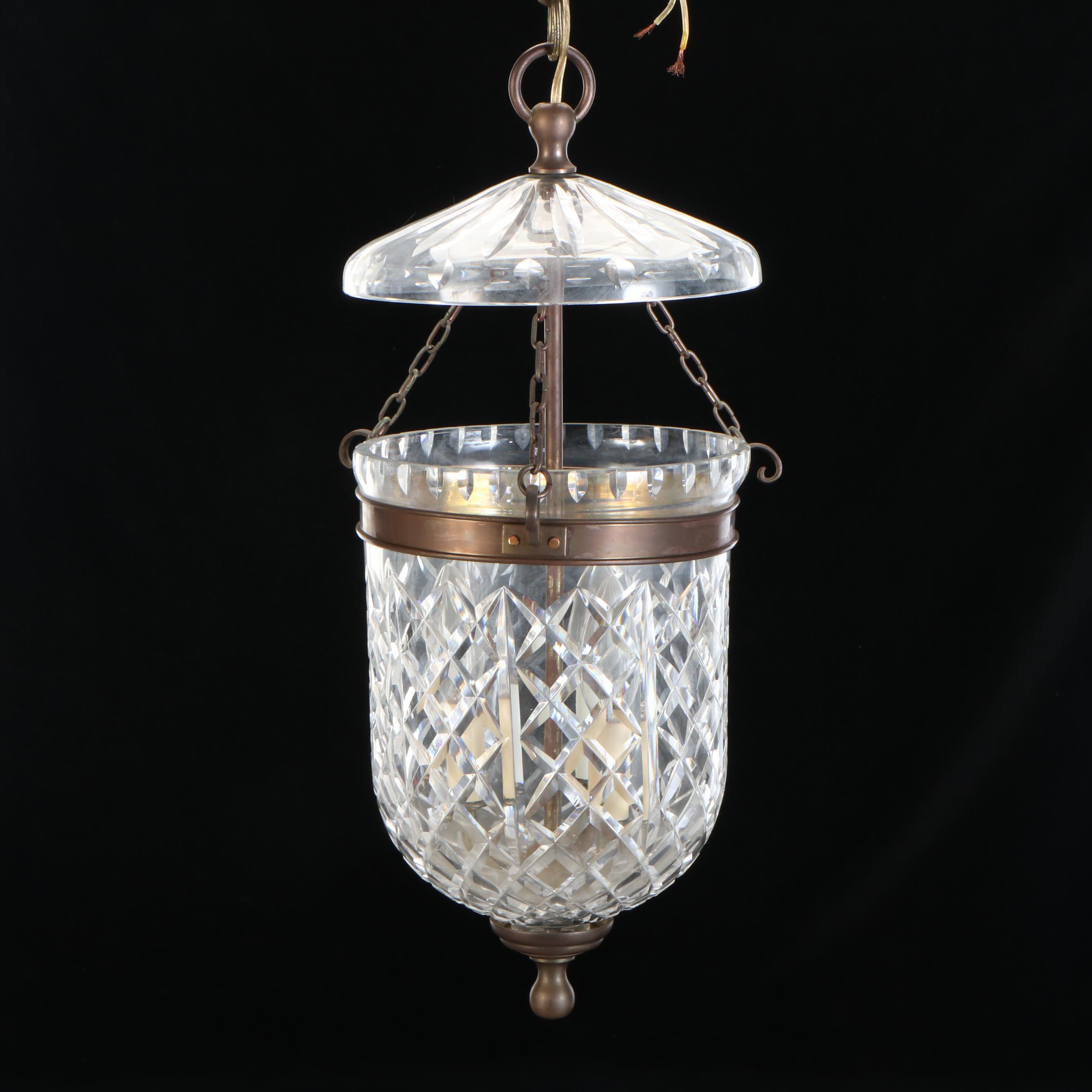 Waterford Crystal Bell Jar Chandelier