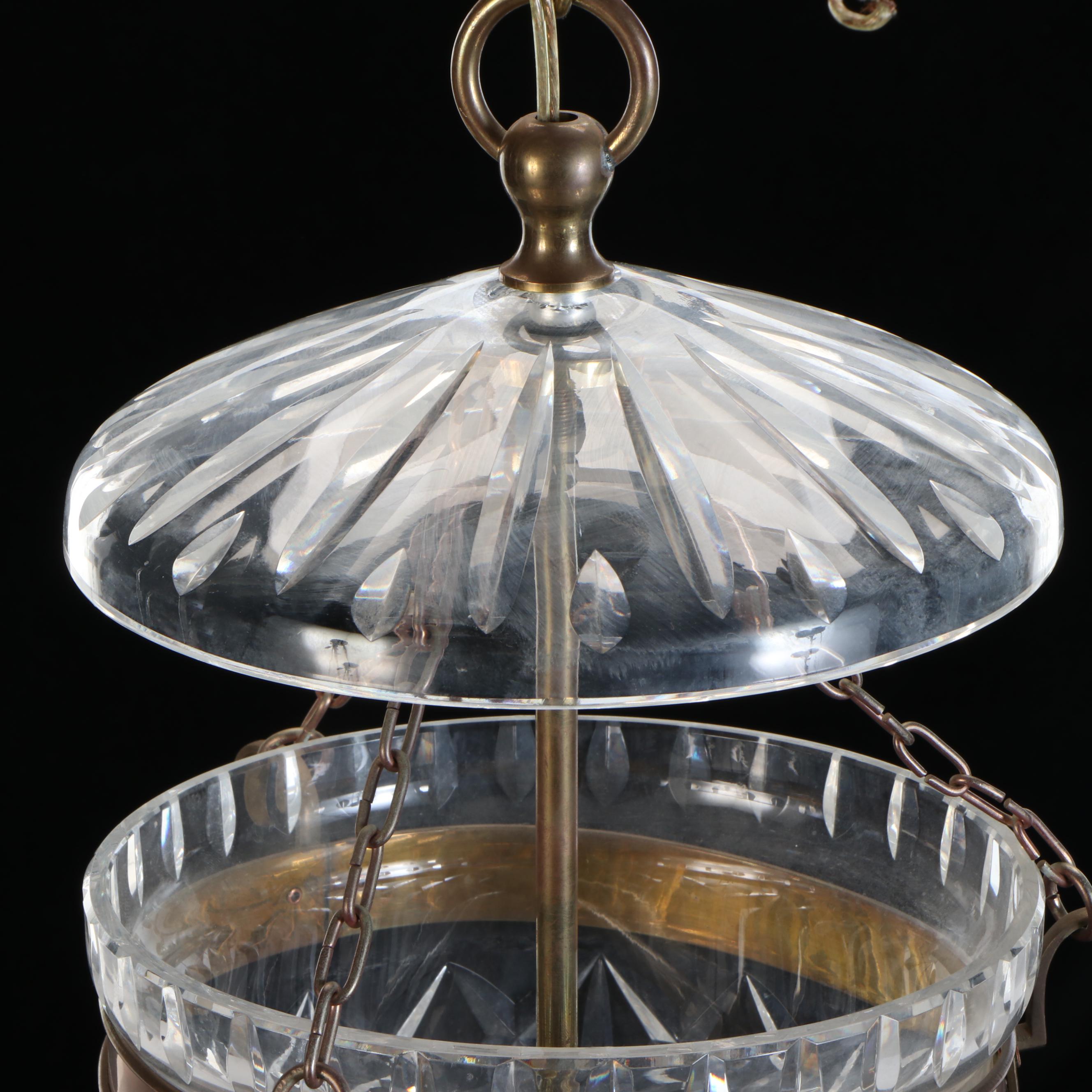 Waterford Crystal Bell Jar Chandelier