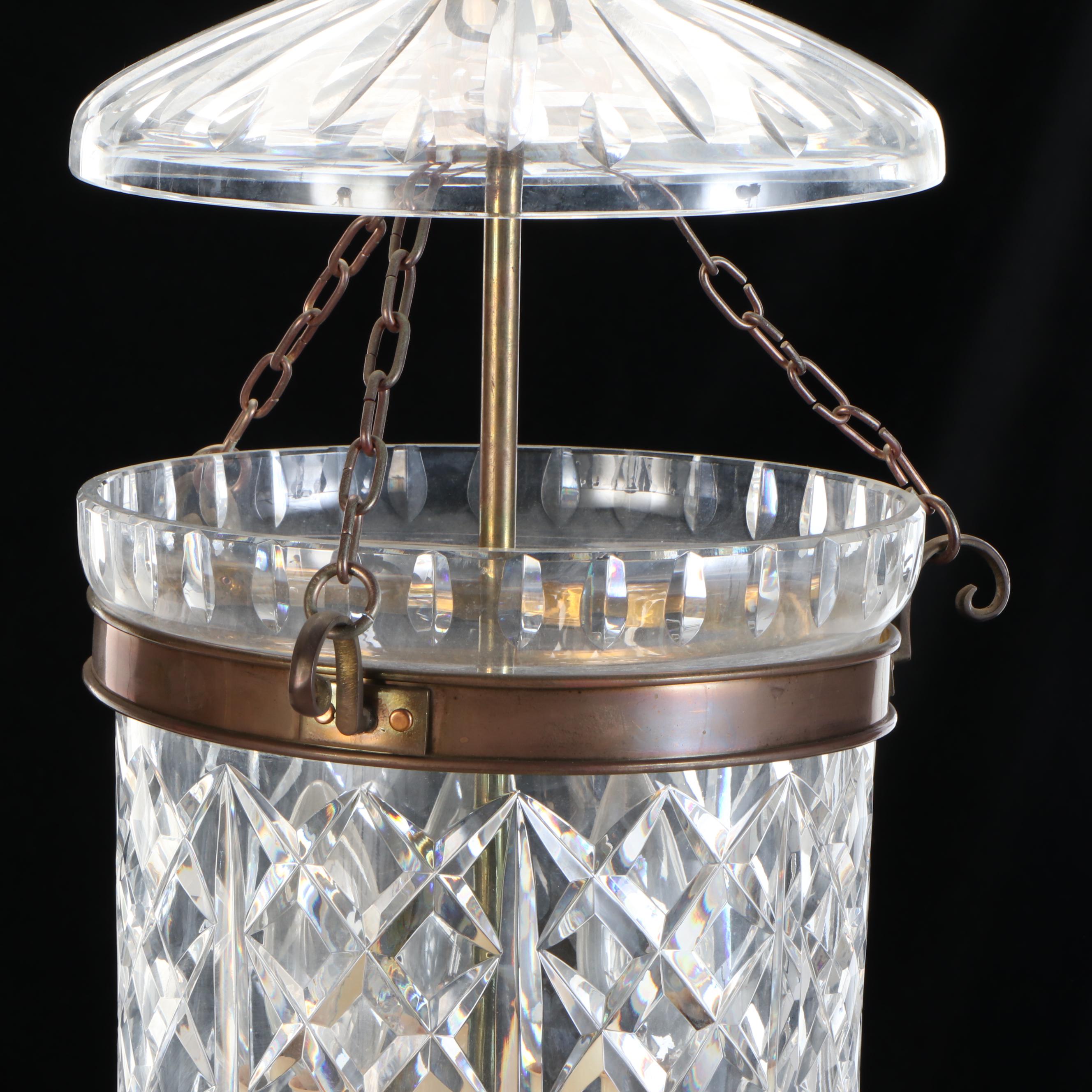 Waterford Crystal Bell Jar Chandelier