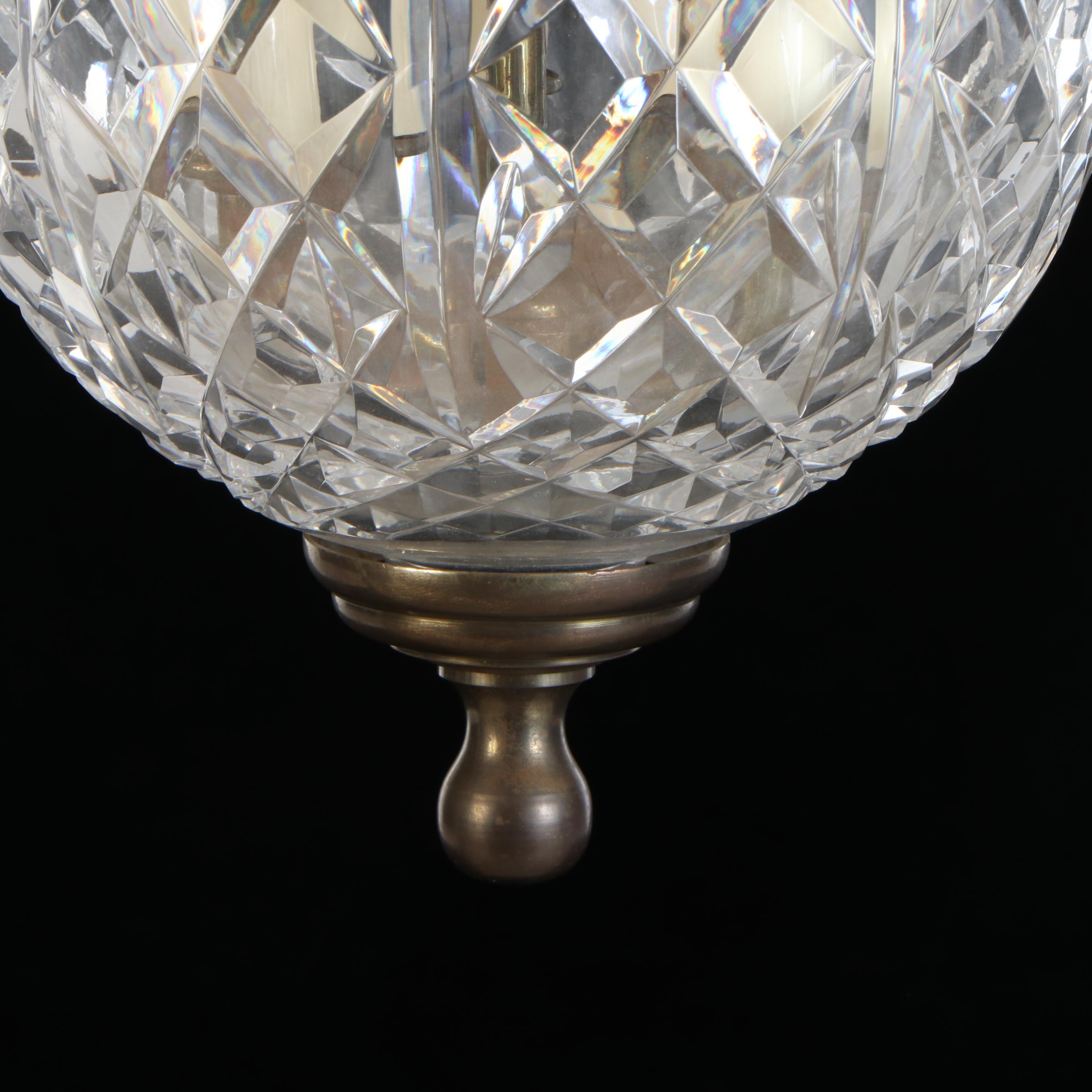 Waterford Crystal Bell Jar Chandelier