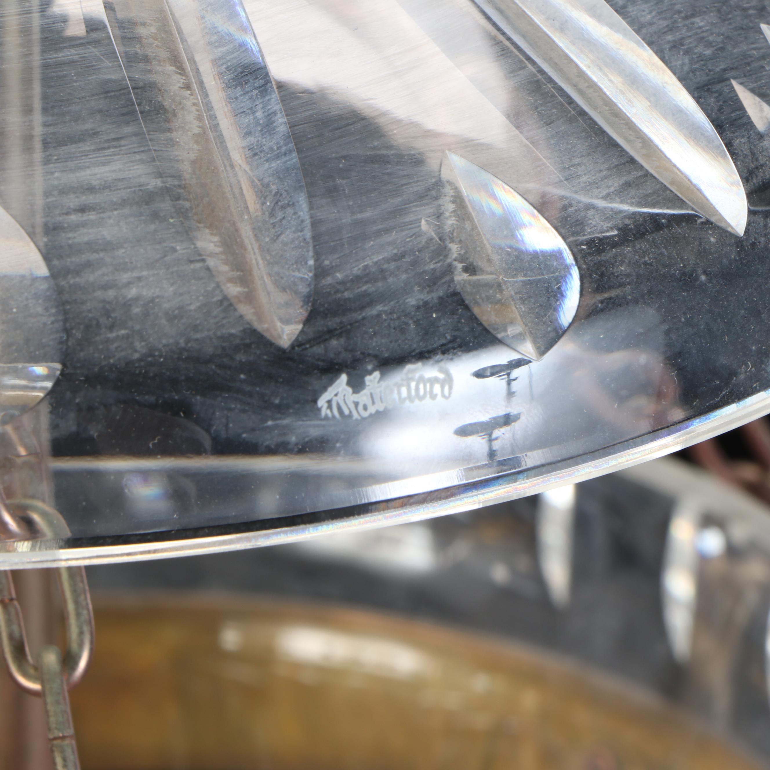 Waterford Crystal Bell Jar Chandelier