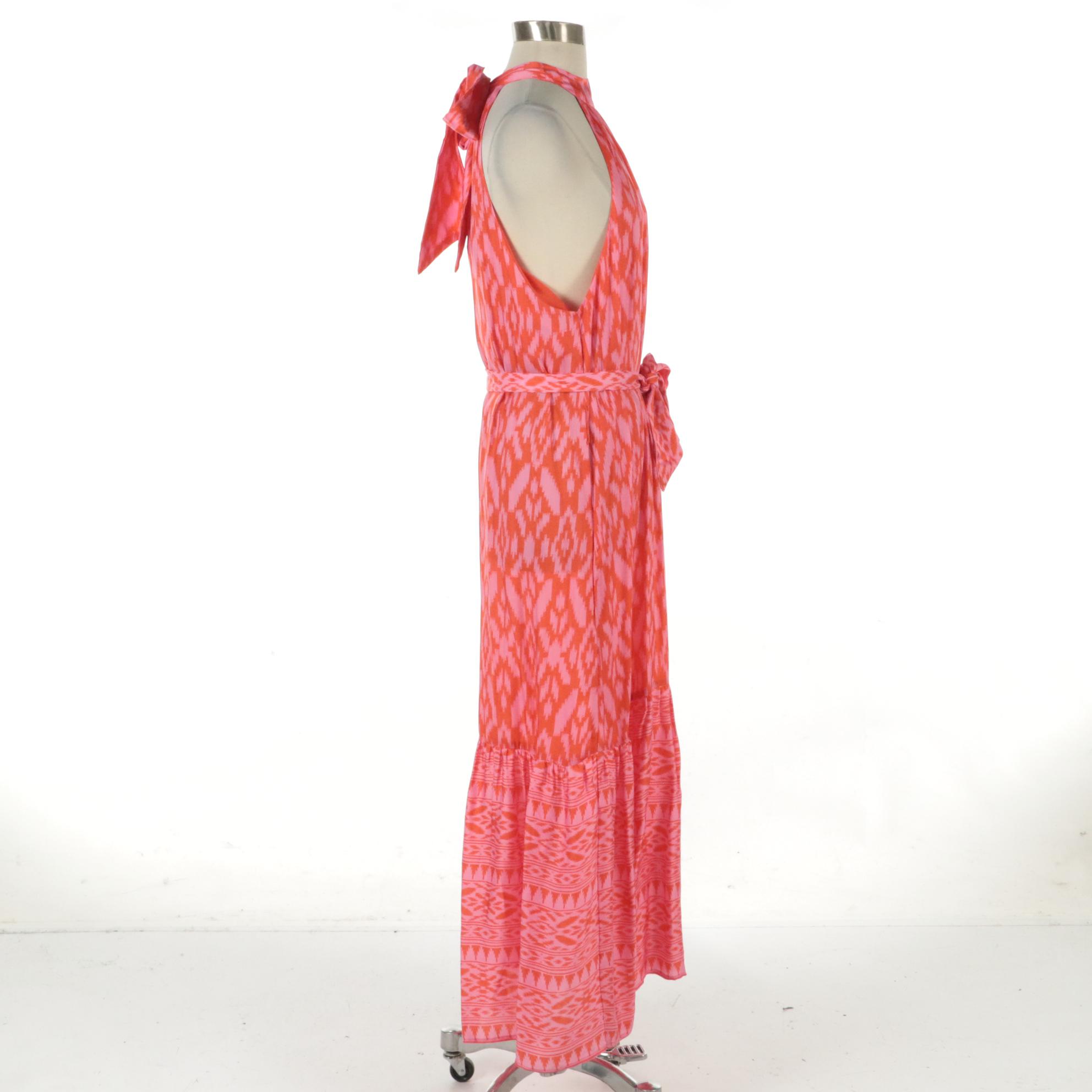 Cleobella Sleeveless Maxi Dress with Tie Sash