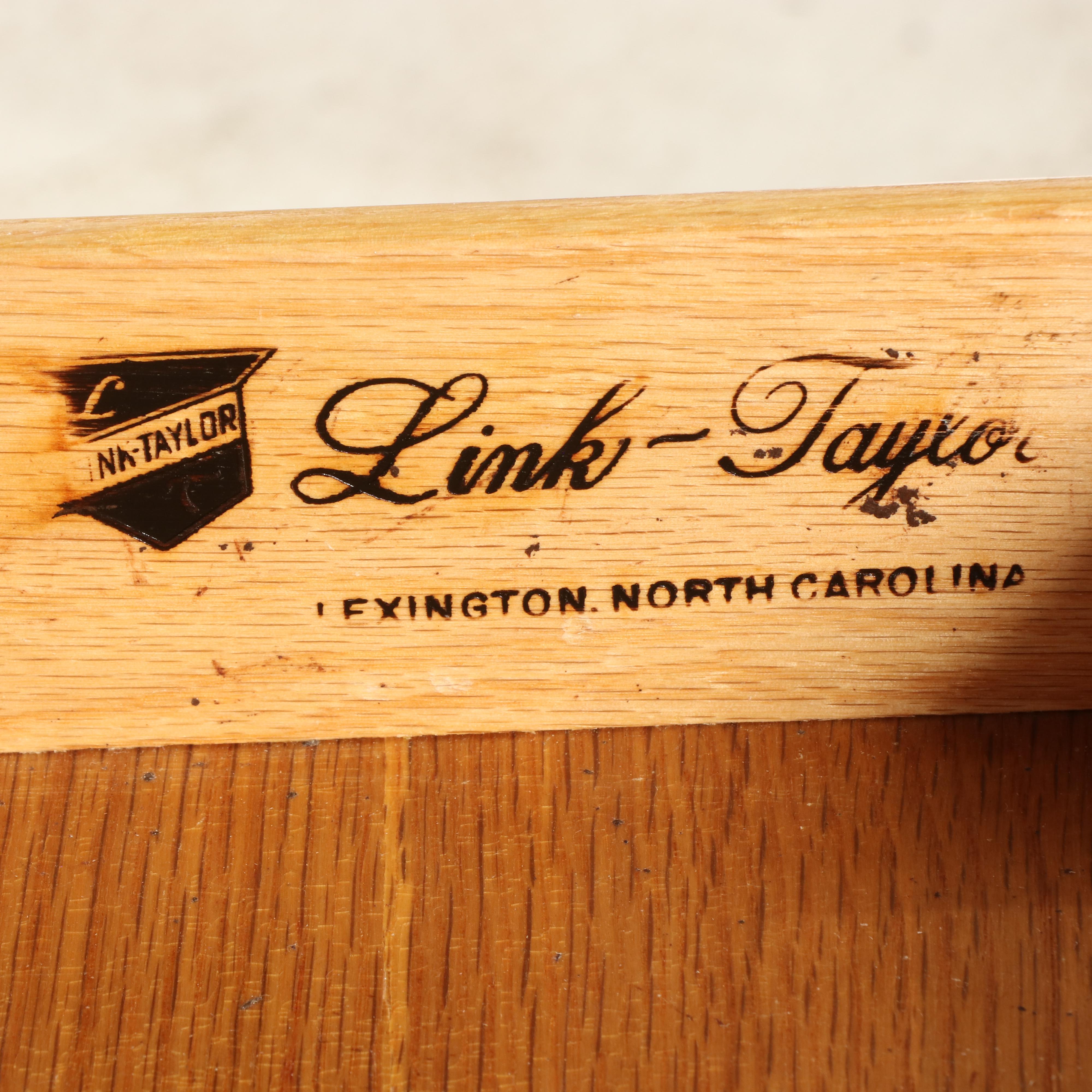 Pair of Link-Taylor Chippendale Style Mahogany Five-Drawer Bedside Chests