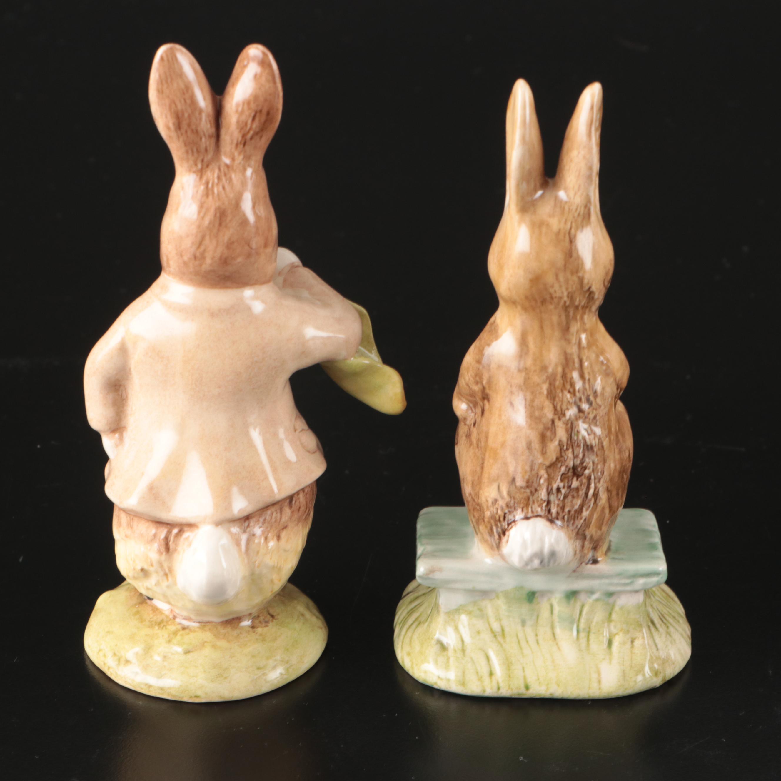 Beatrix Potter Ceramic "Peter Rabbit" and Other Animal Figures