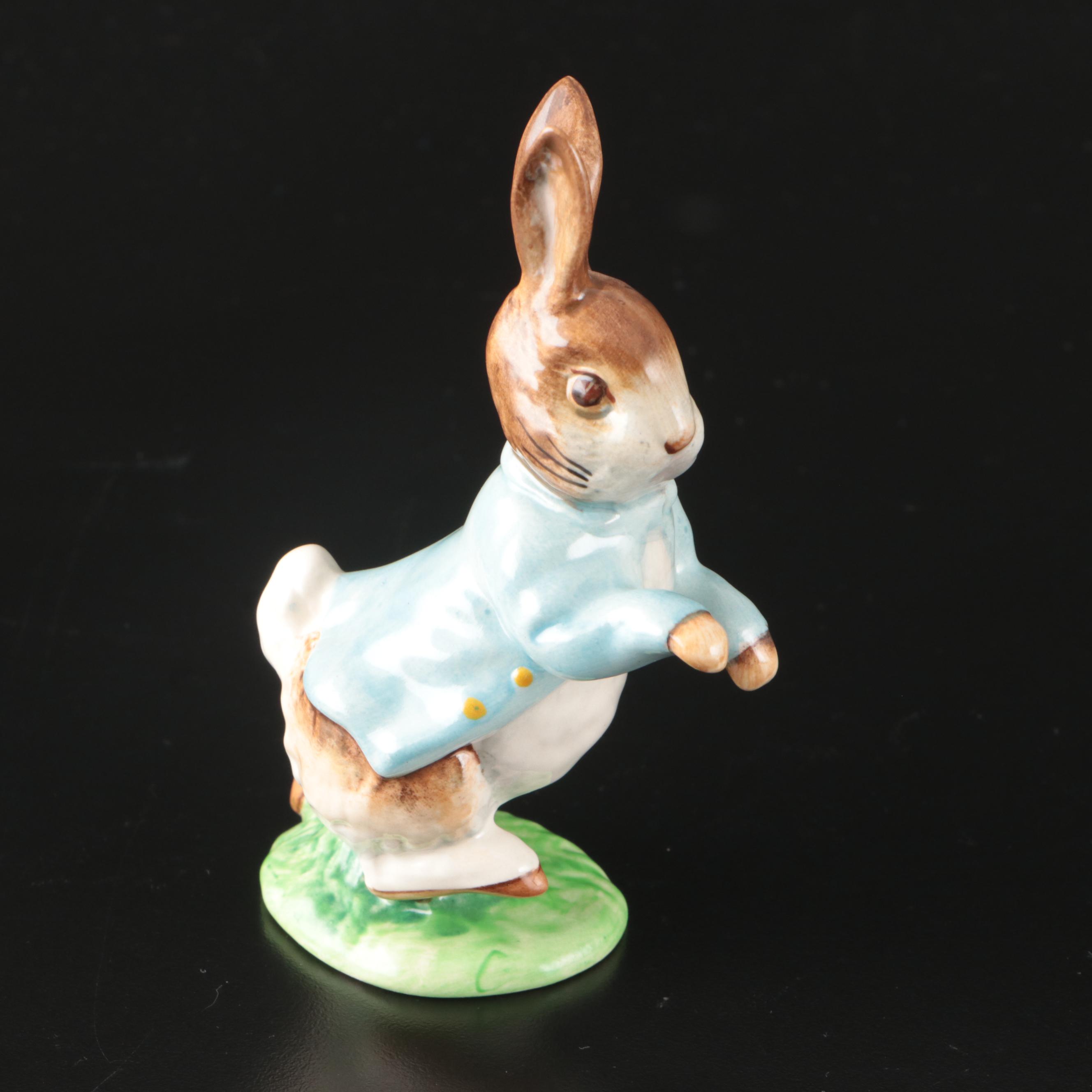 Beatrix Potter Ceramic "Peter Rabbit" and Other Animal Figures