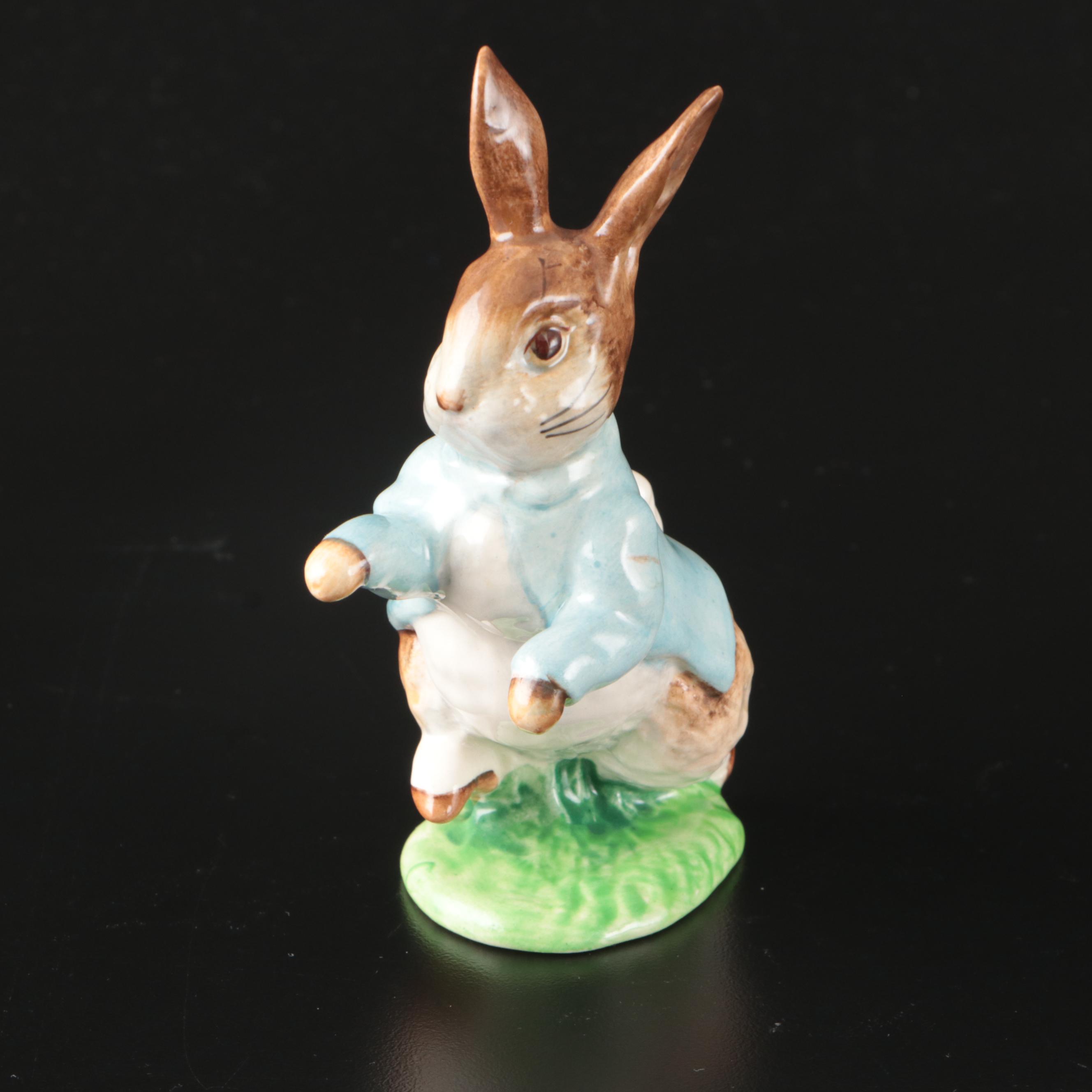 Beatrix Potter Ceramic "Peter Rabbit" and Other Animal Figures