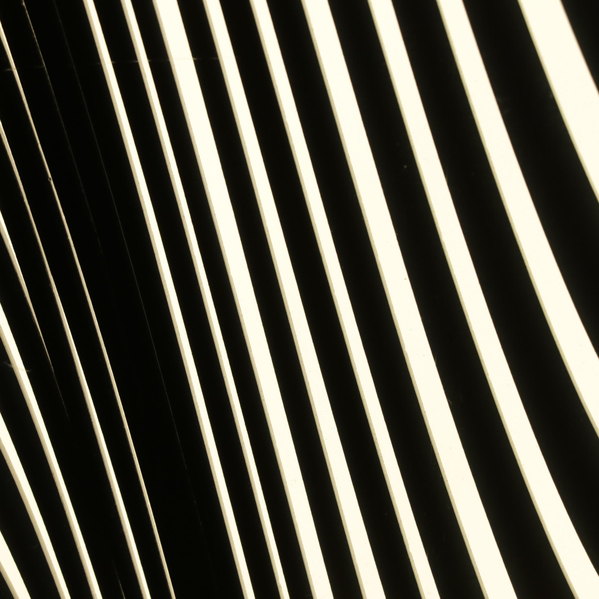 "Demi-Moire" LED Light Panel Art Signed and Dated Dondo, 2024