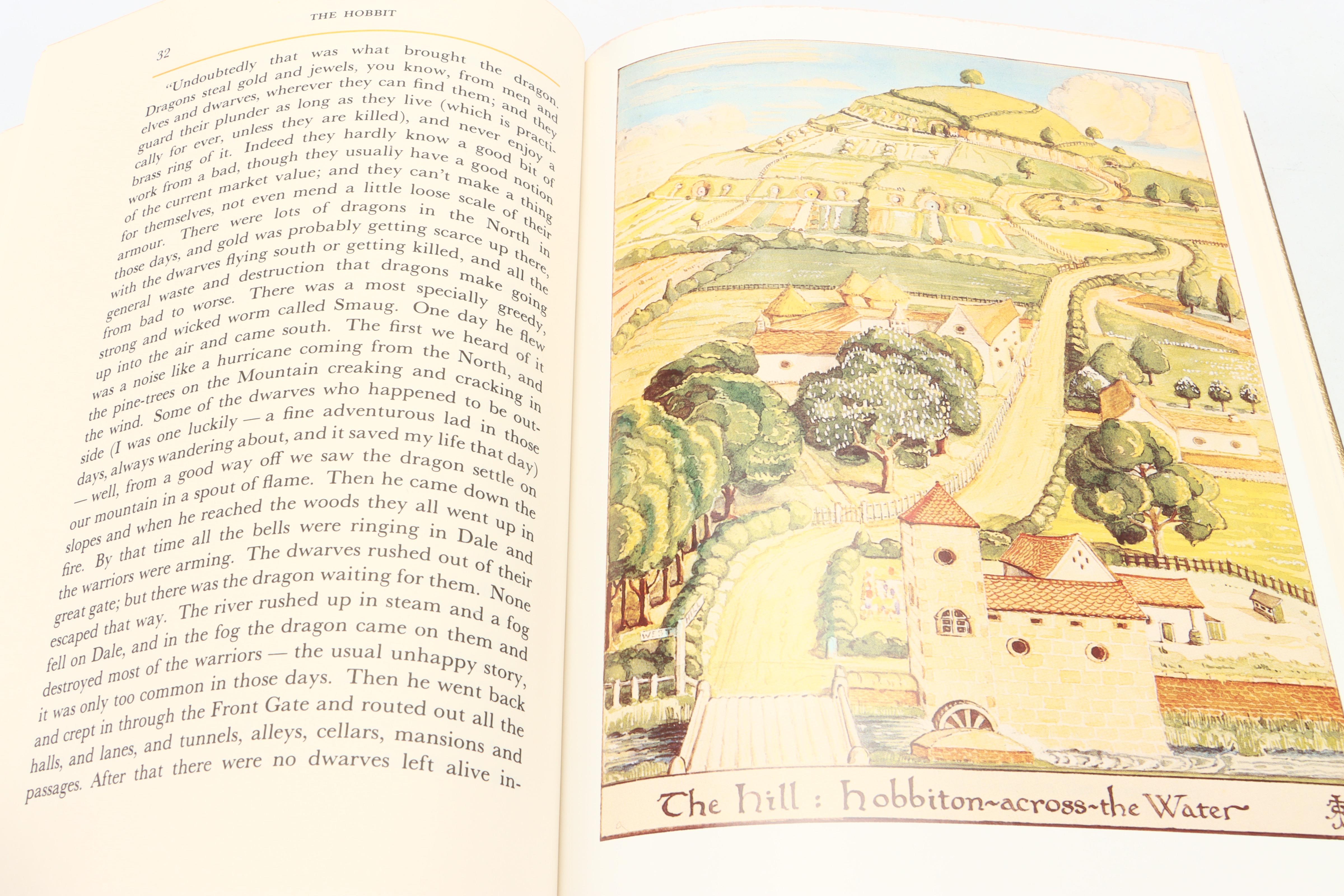 50th Anniversary Edition "The Hobbit" by J. R. R. Tolkien, 1987