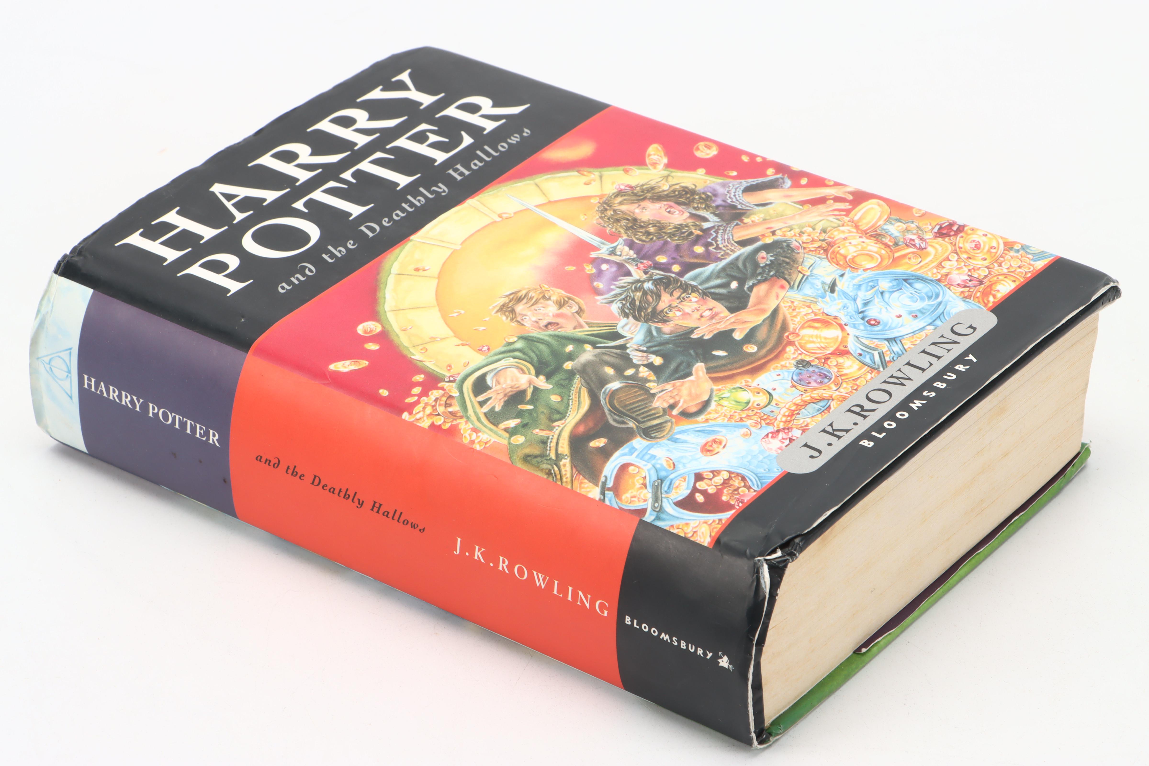 First UK Edition "Harry Potter and the Deathly Hallows" by J. K. Rowling, 2007