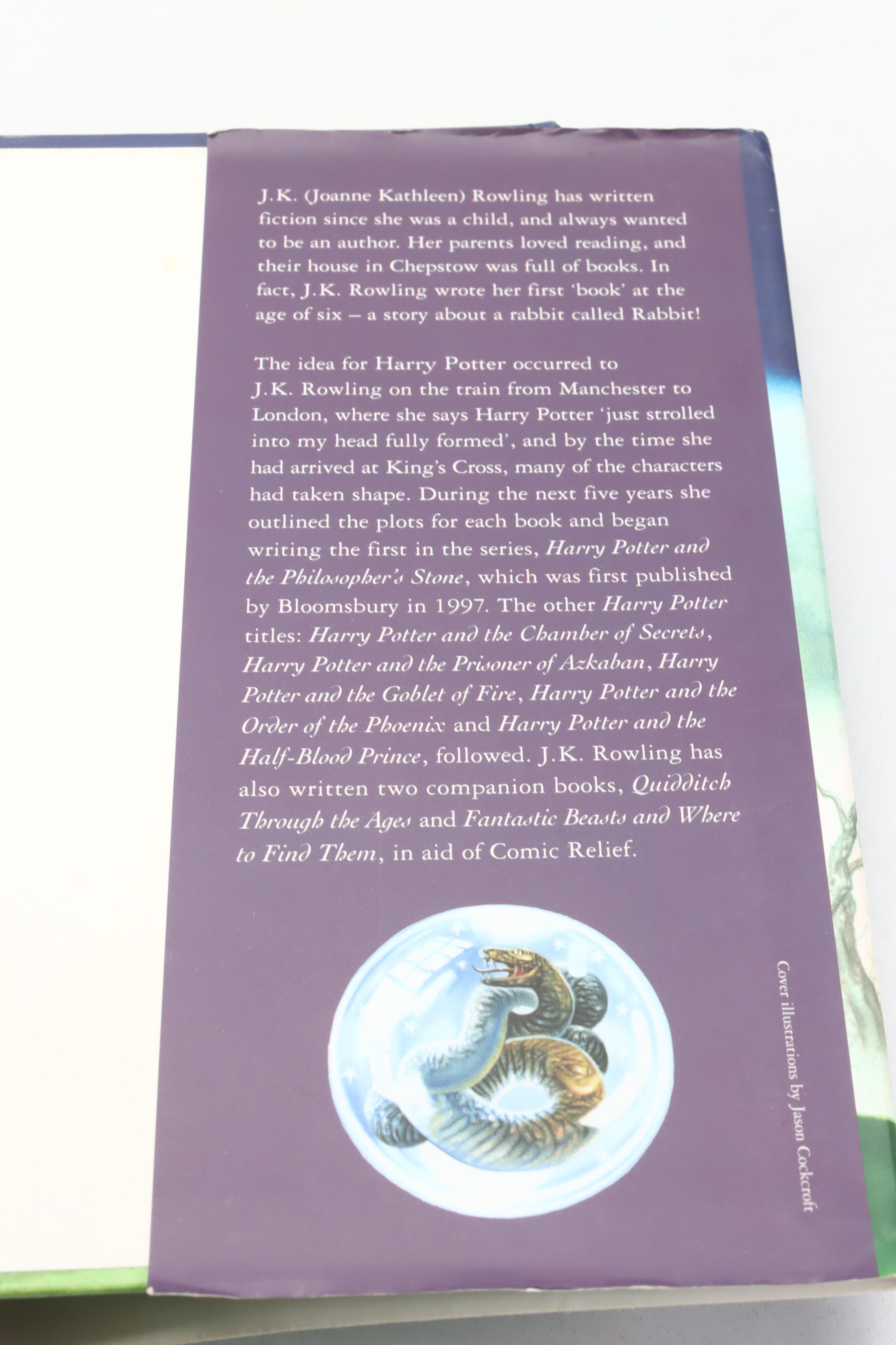 First UK Edition "Harry Potter and the Deathly Hallows" by J. K. Rowling, 2007