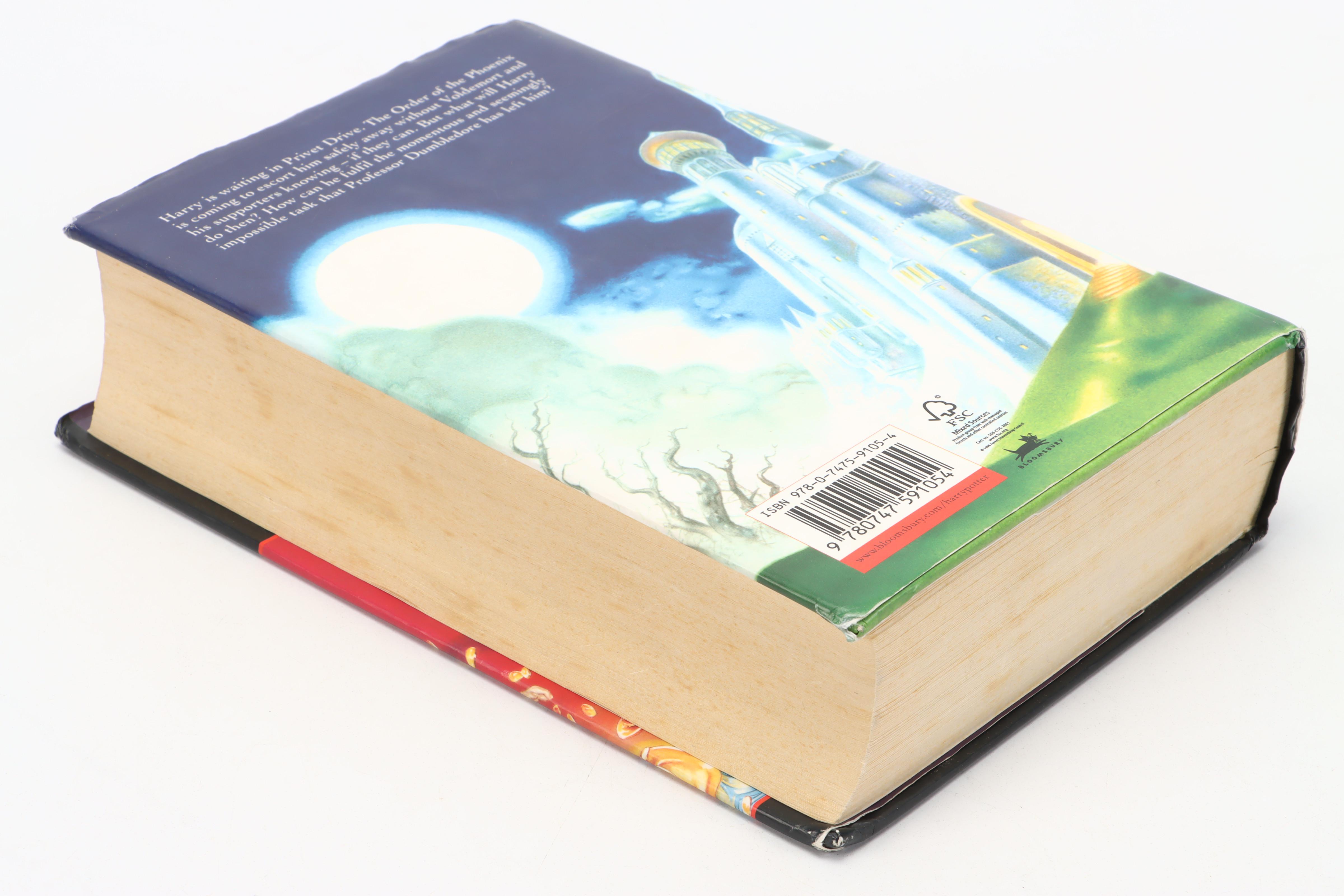 First UK Edition "Harry Potter and the Deathly Hallows" by J. K. Rowling, 2007