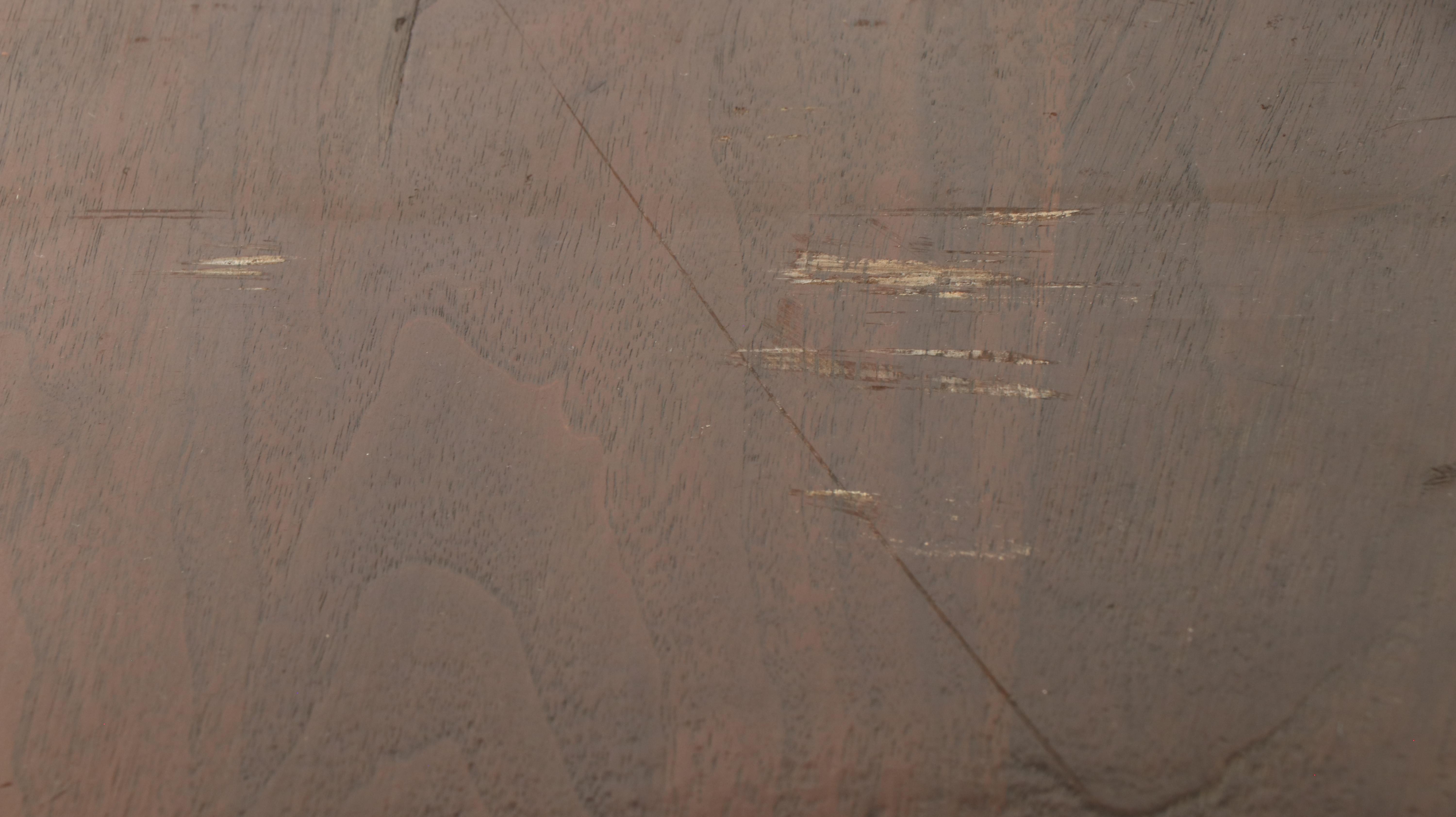 Spanish Baroque Style Walnut Dining Table and Ten Chairs, 20th Century
