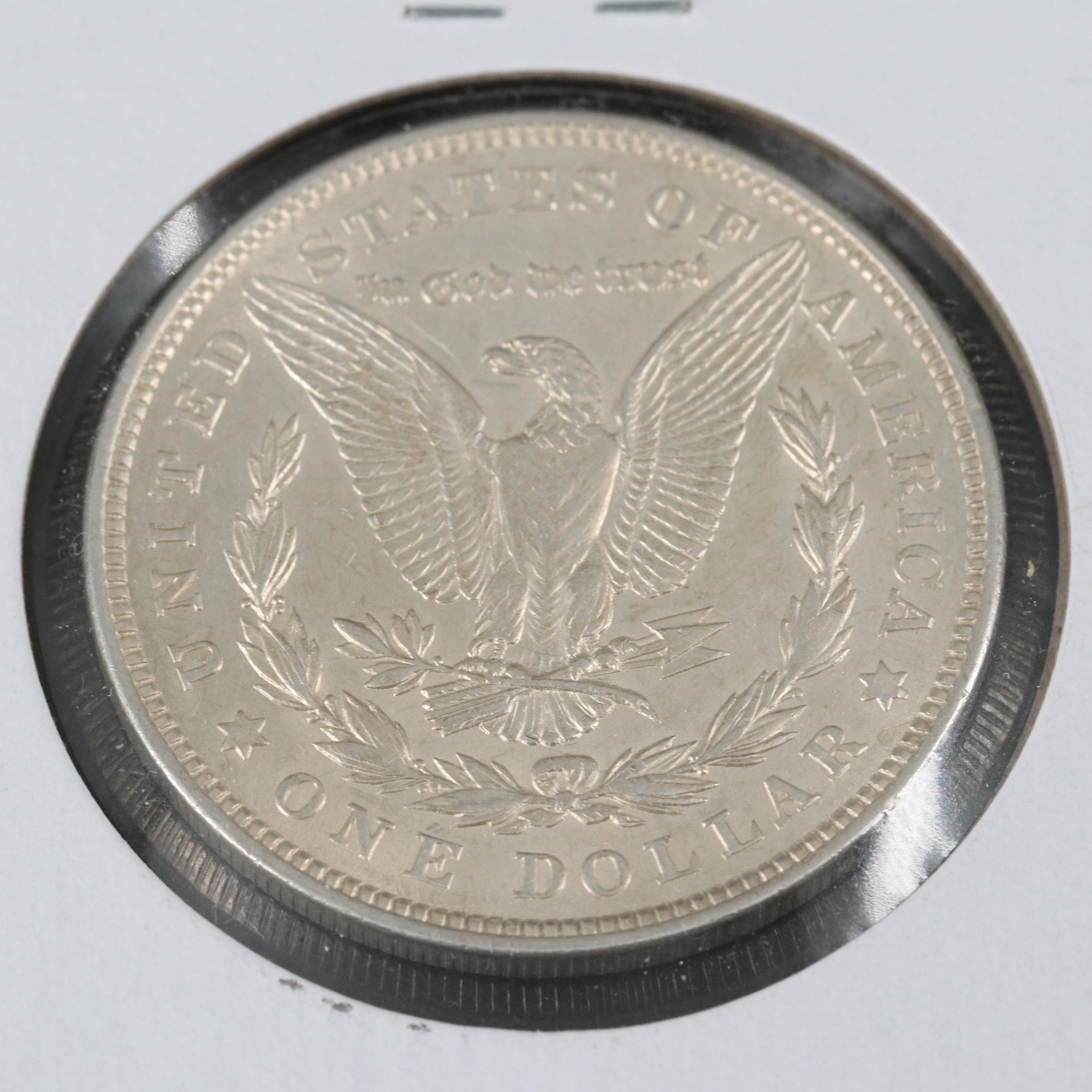 Two 1921 Morgan Silver Dollars