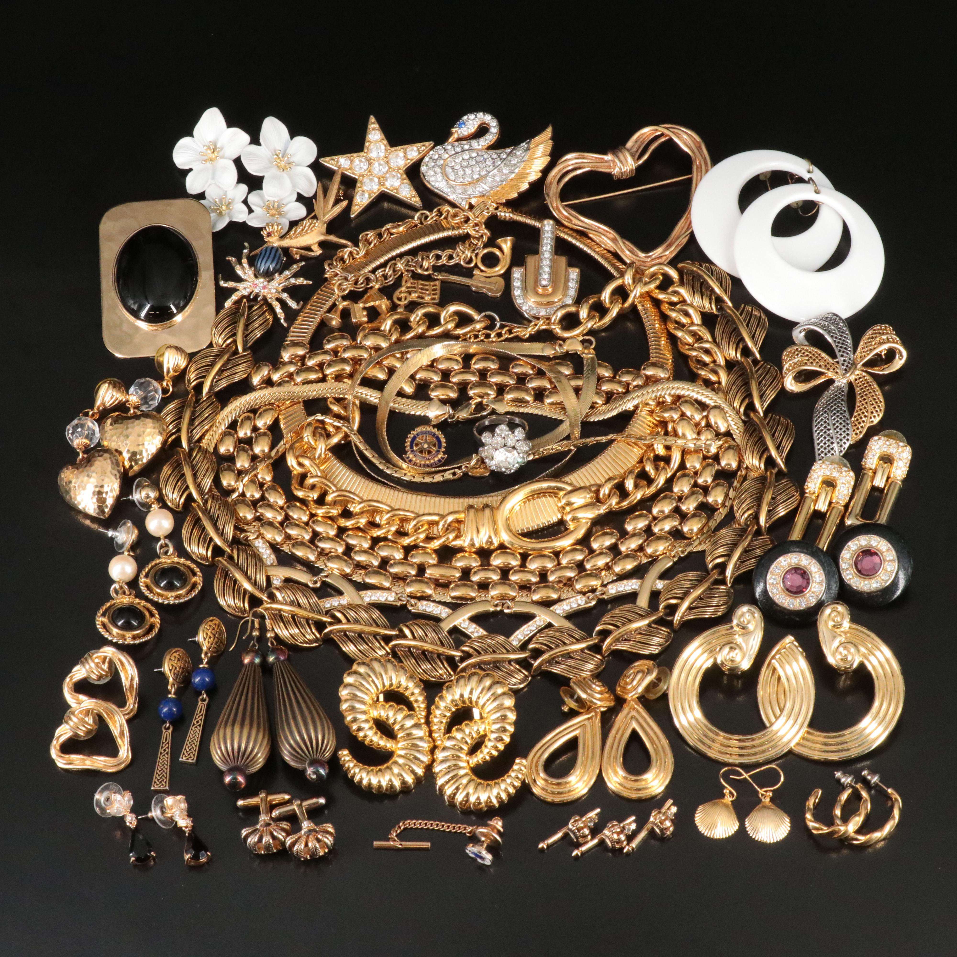 1970s Costume Jewelry Collection Featuring Park Lane