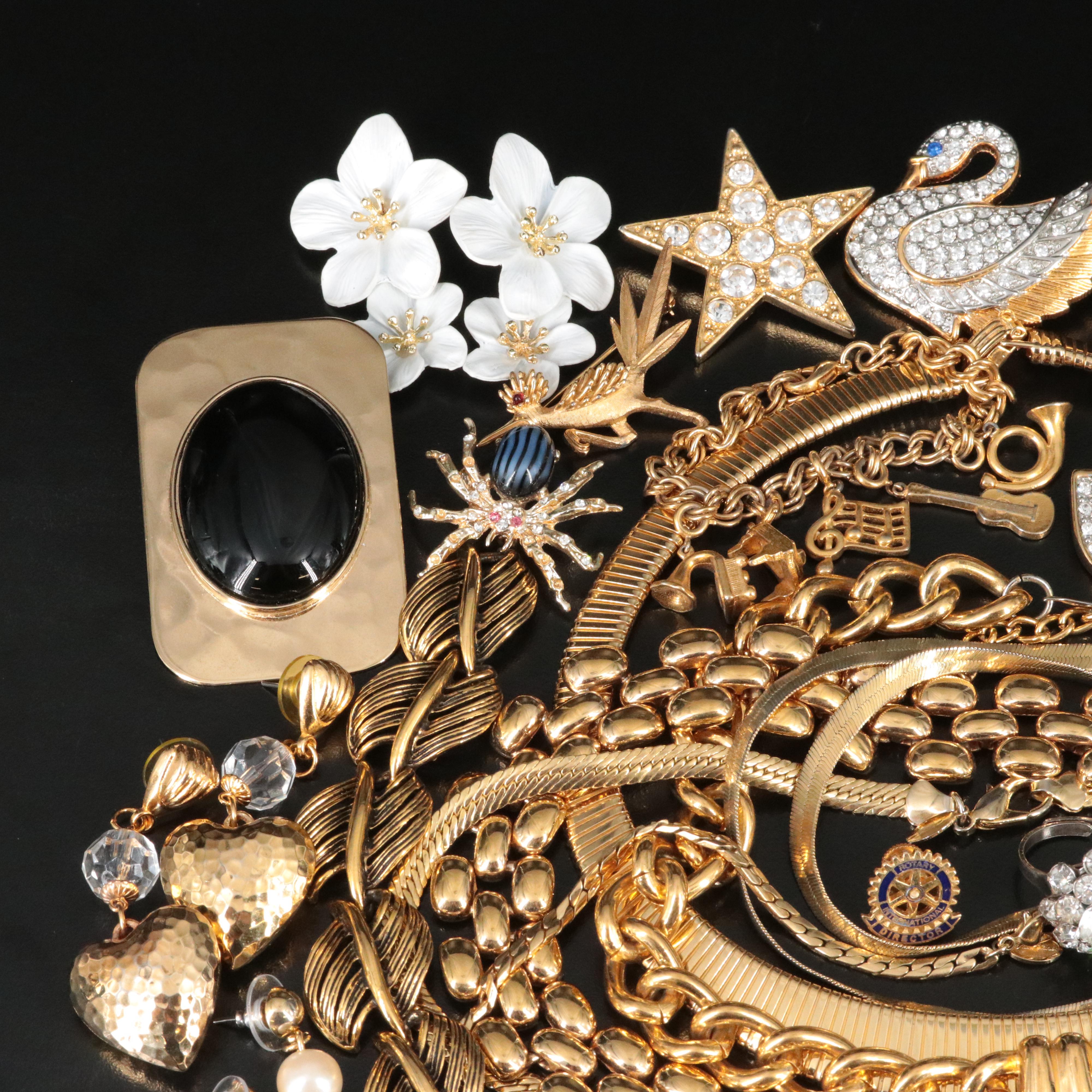 1970s Costume Jewelry Collection Featuring Park Lane