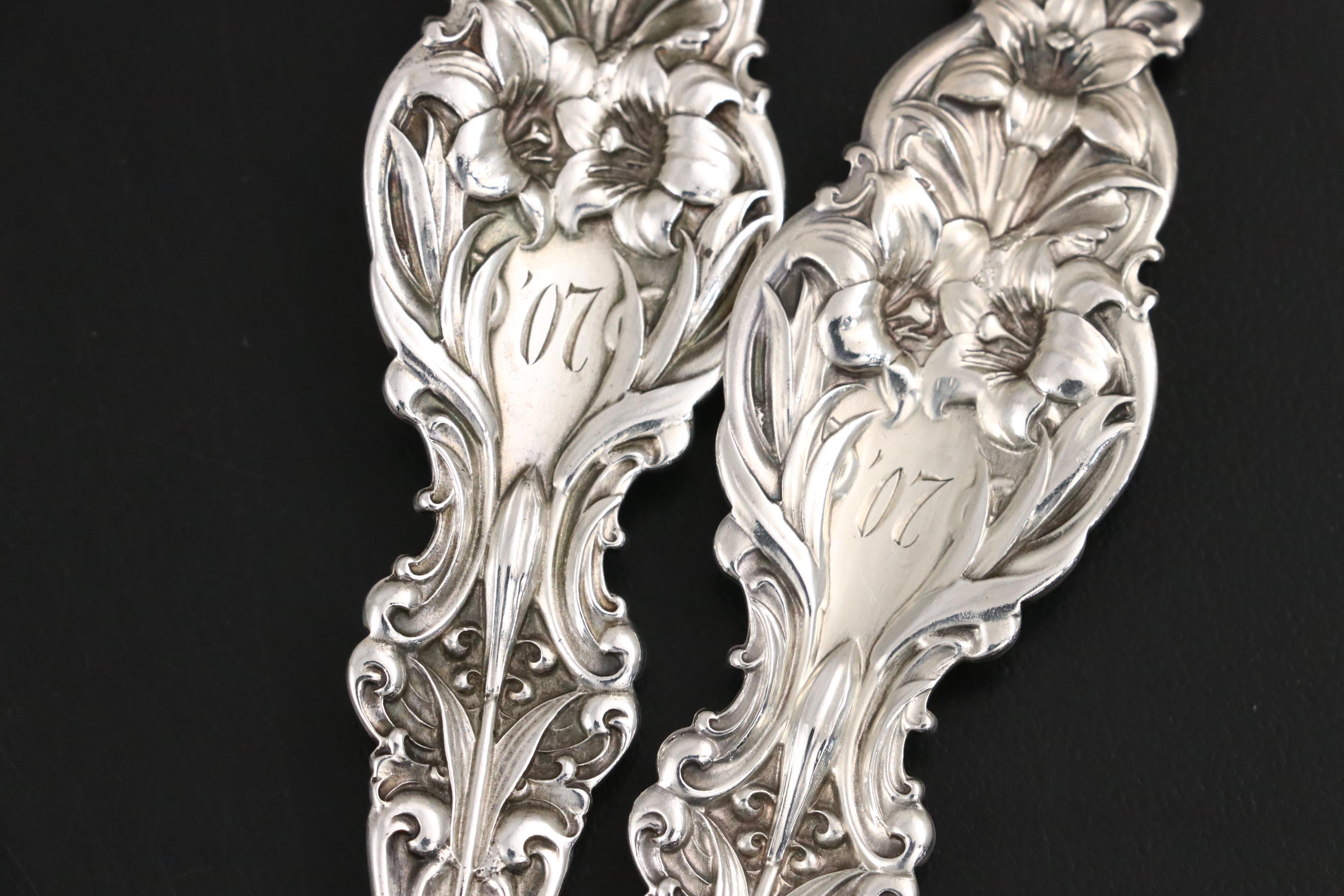 Gorham "Lily" with Other Sterling Silver Flatware, 20th Century